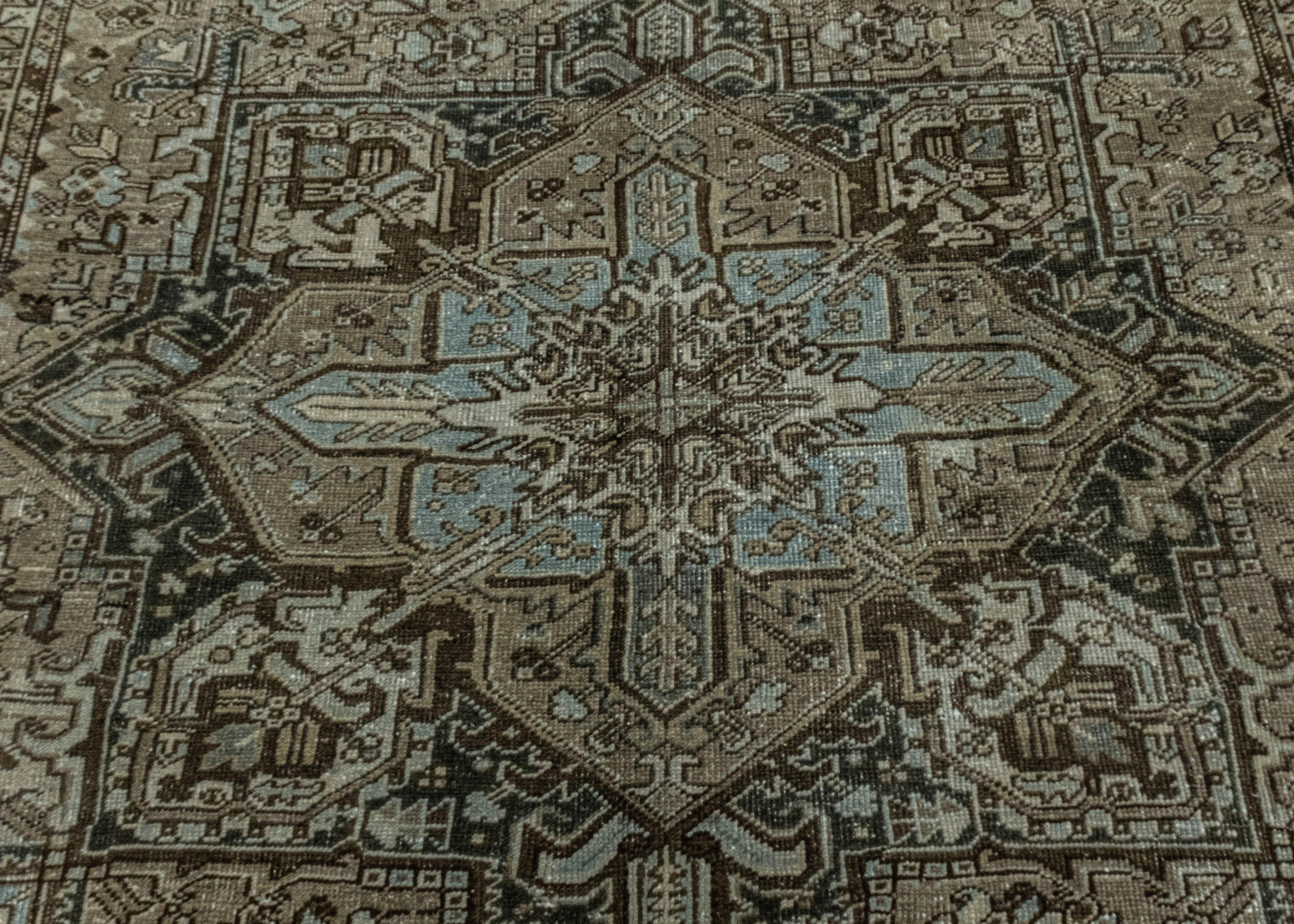 Contemporary Turkish Vintage Anatolian Rug 7'8