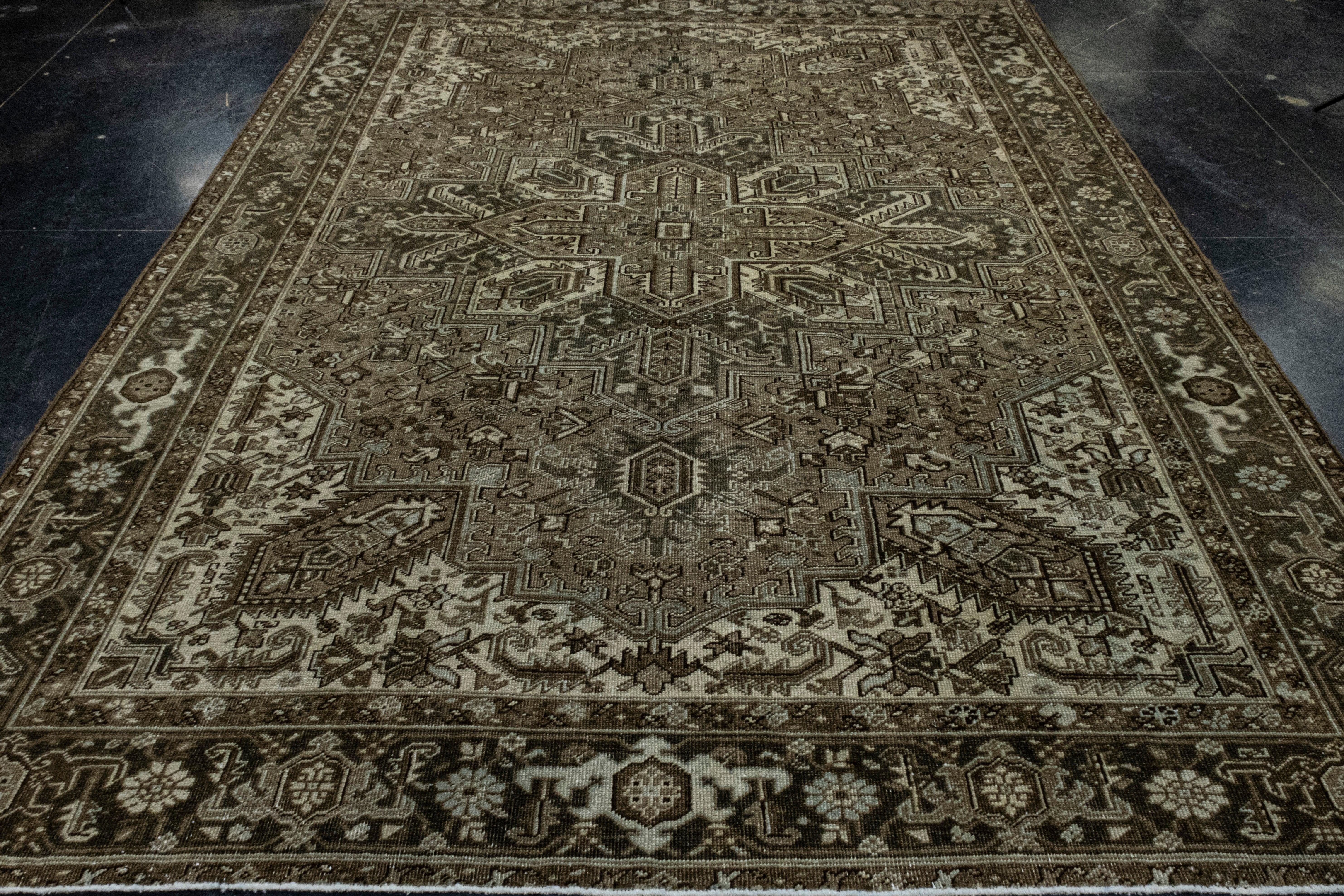 Turkish Vintage Anatolian Rug 8'1
