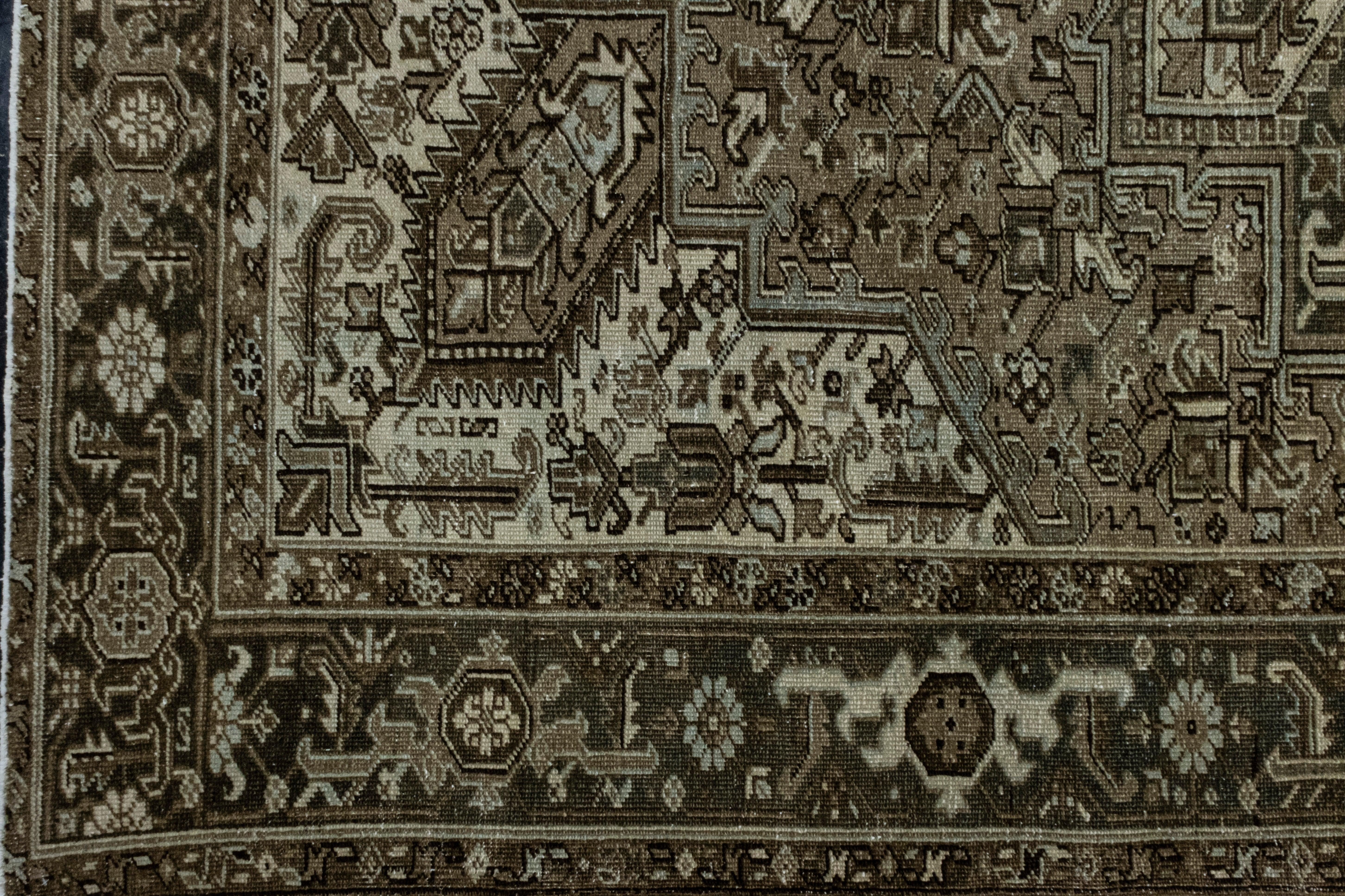 Noué à la main Tapis turc vintage d'Anatolie 8'1