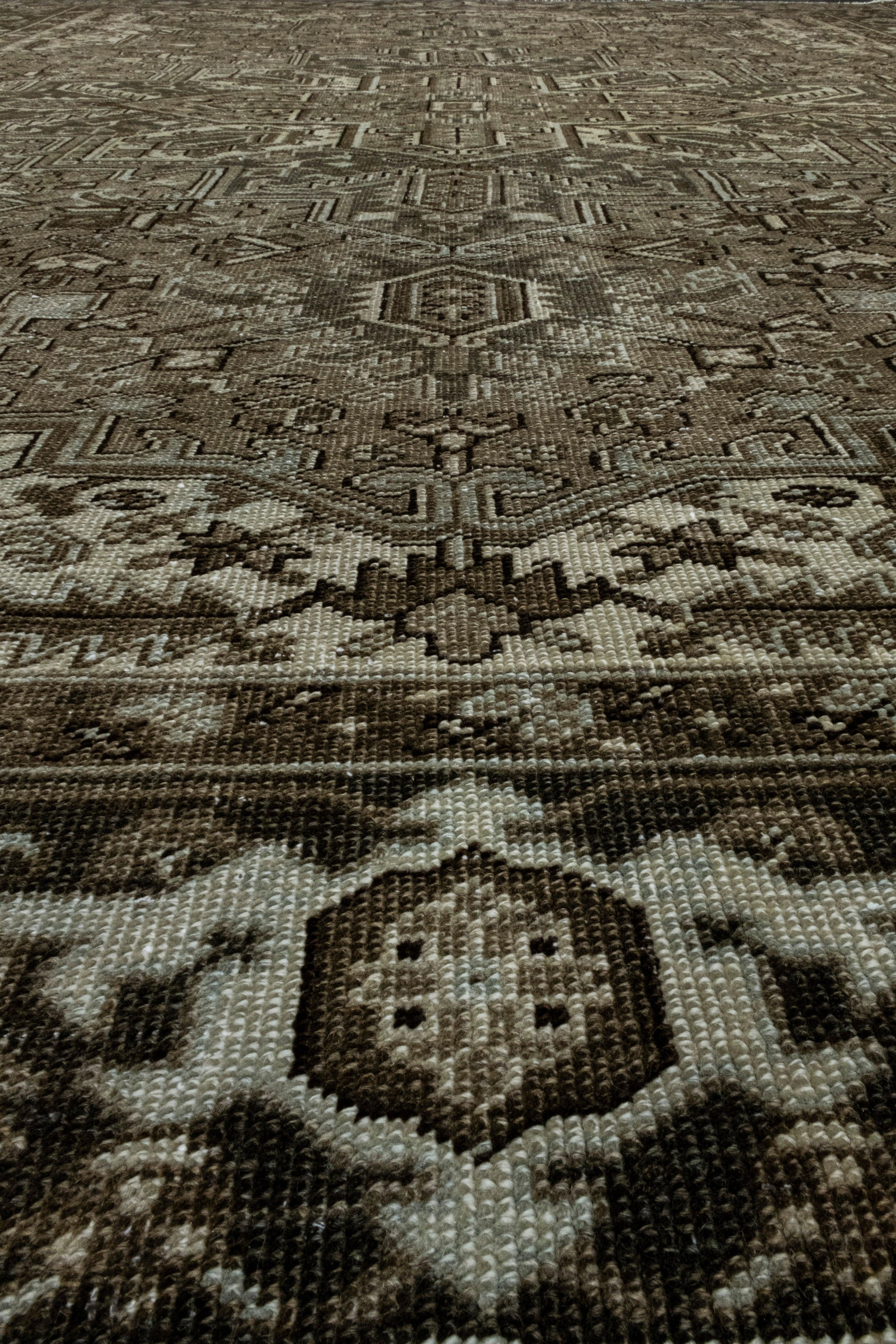 Tapis turc vintage d'Anatolie 8'1