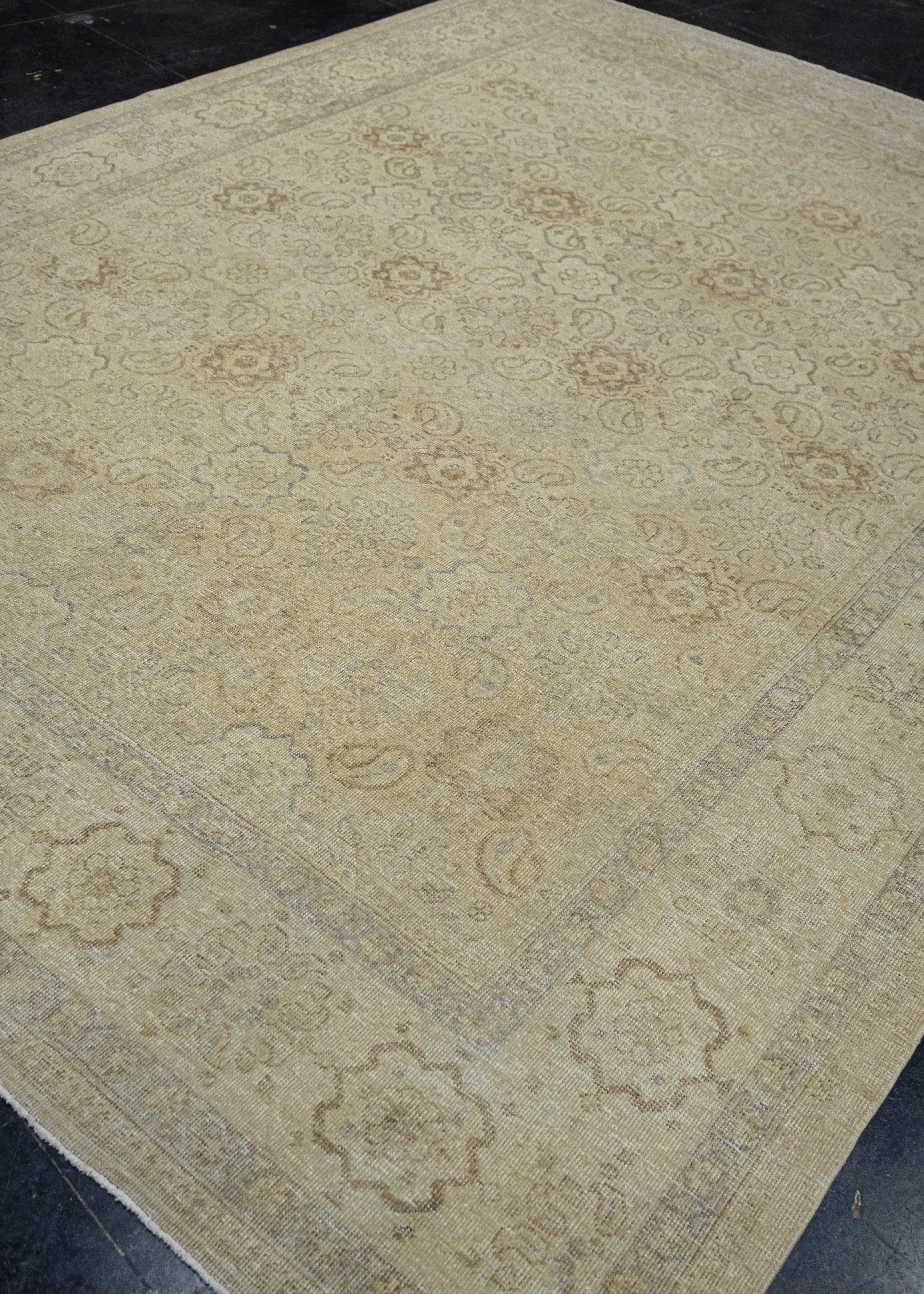 Türkischer Anatolischer Vintage-Teppich 8'11
