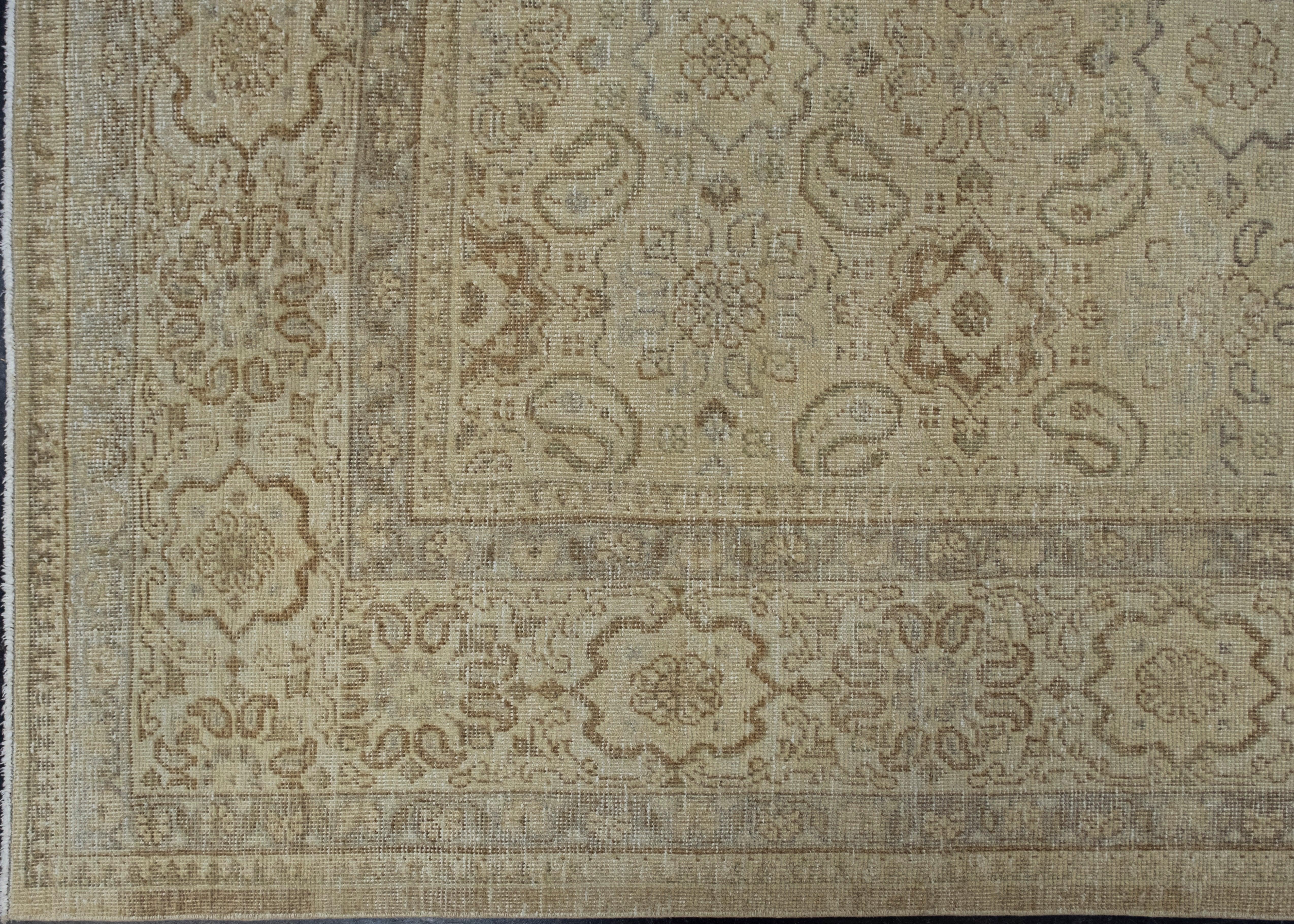 Türkischer Anatolischer Vintage-Teppich 8'11