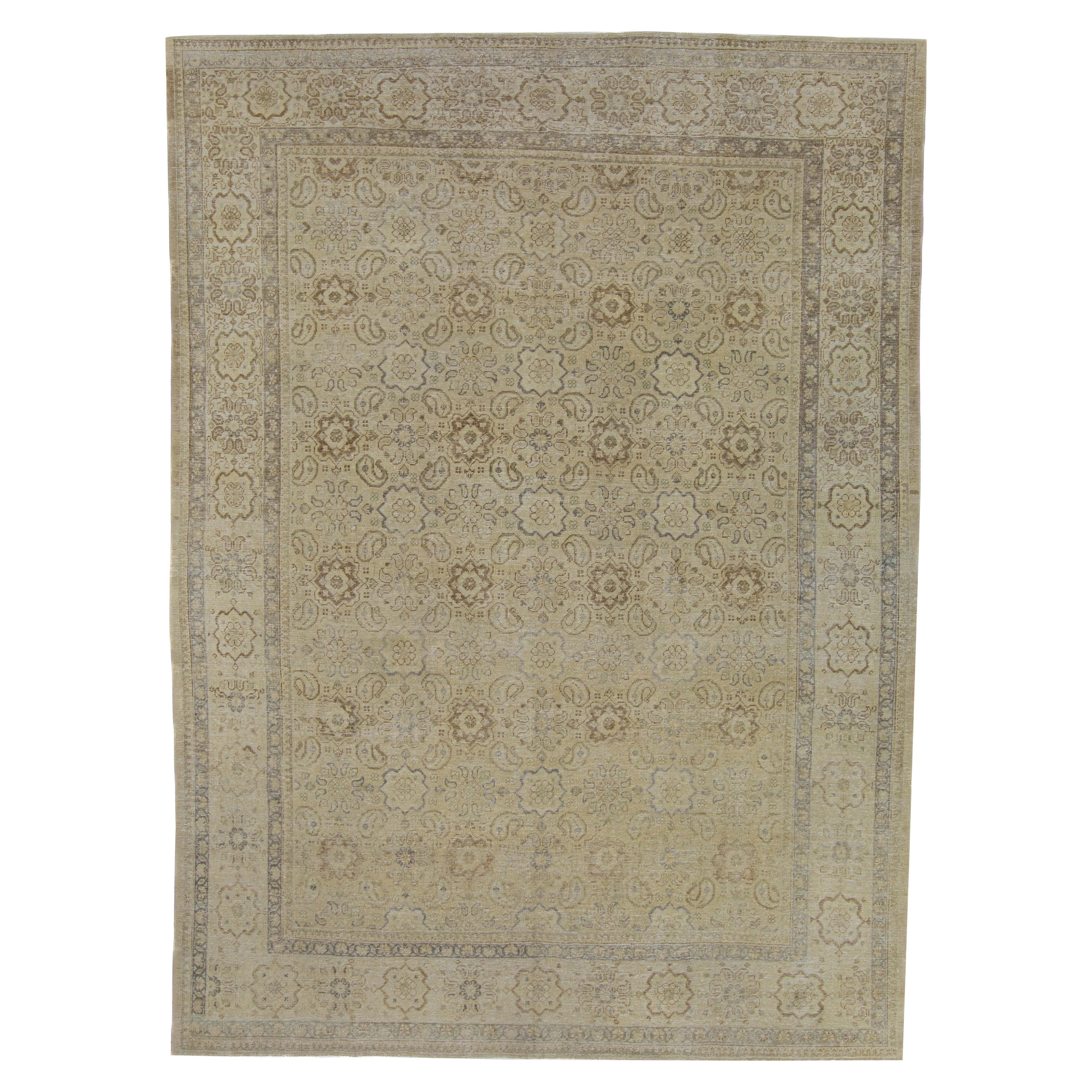 Tappeto vintage turco Anatolian 8'11" x 12'2"