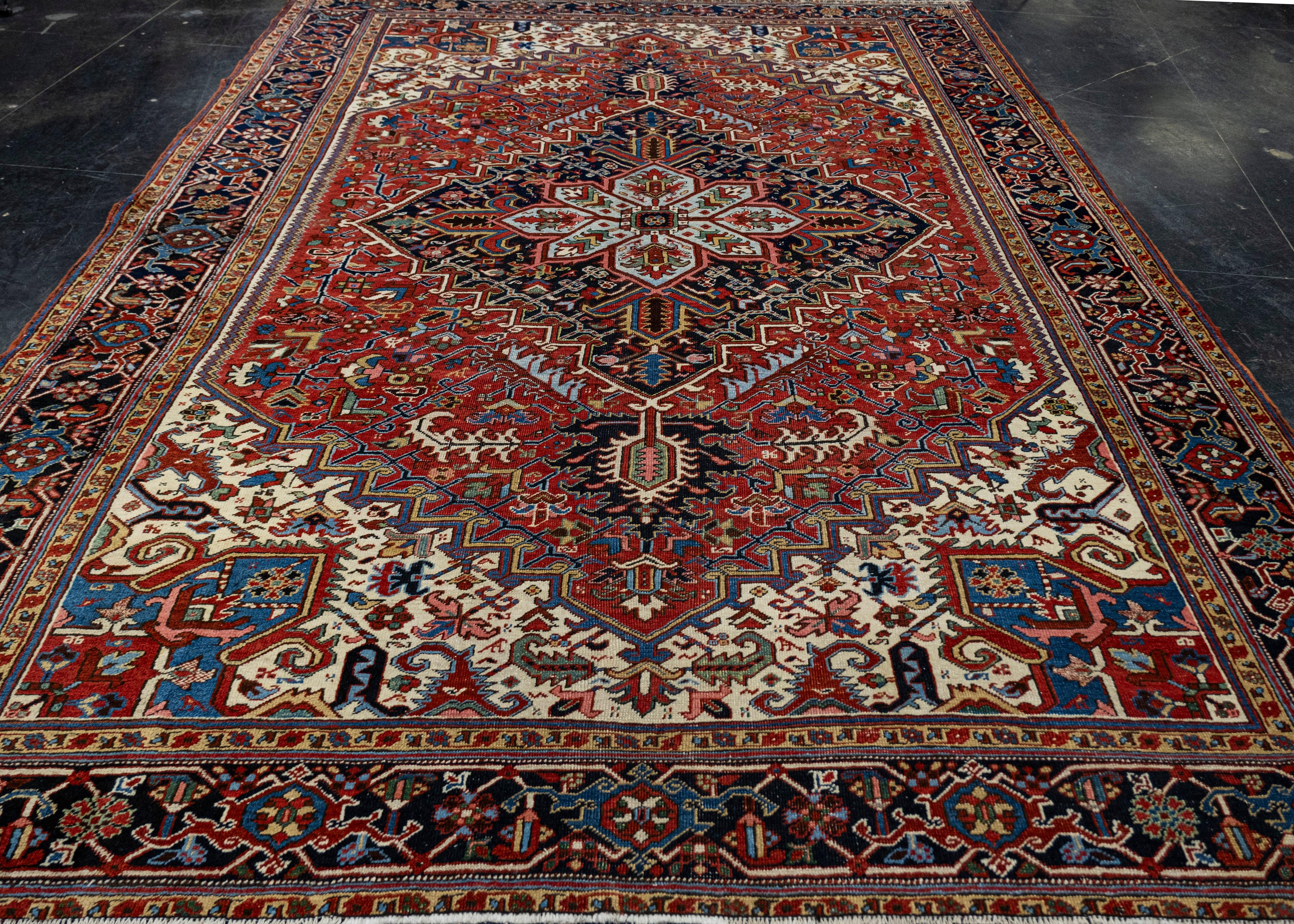 Turkish Vintage Anatolian Rug 8'9