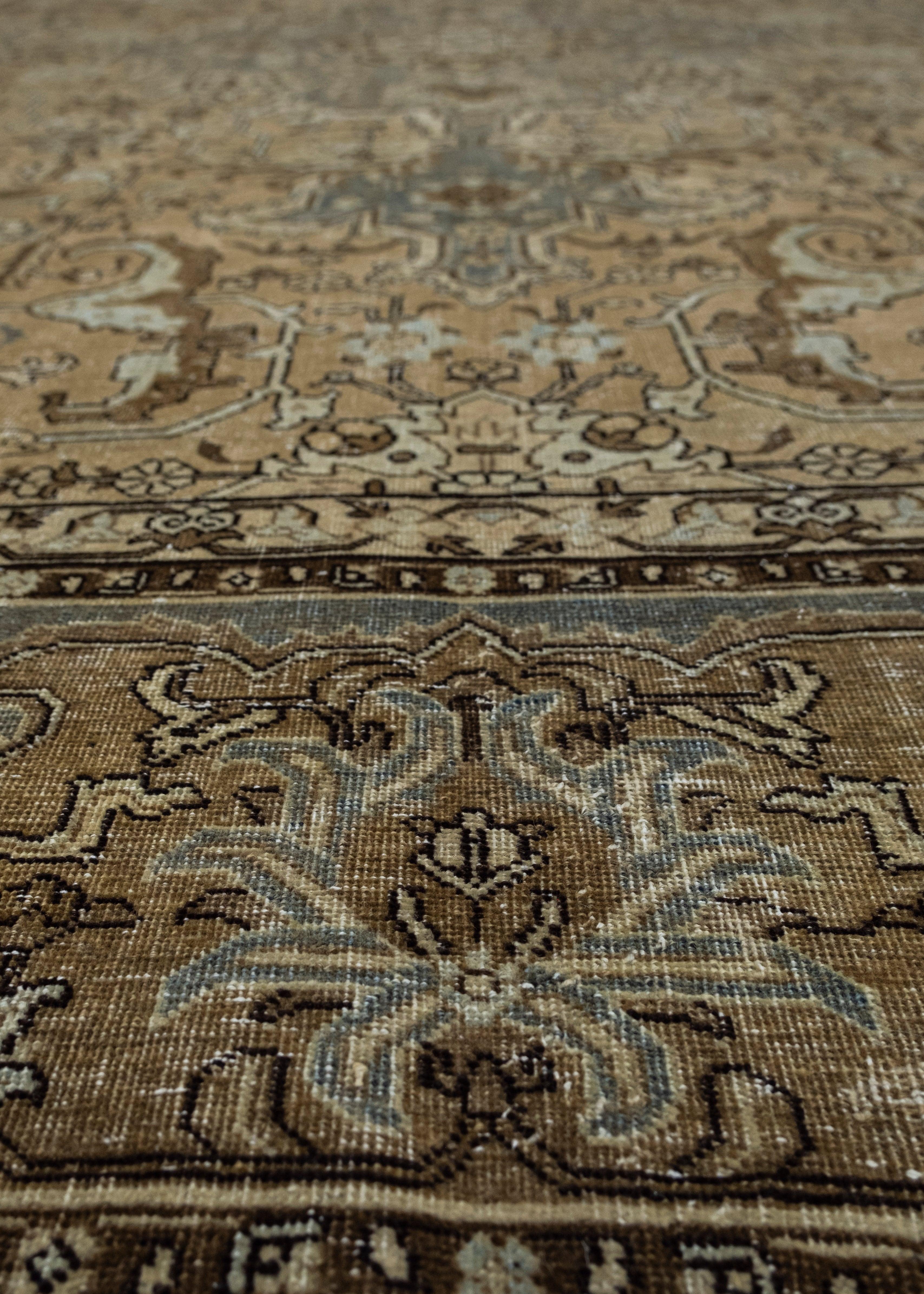 Wool Turkish Vintage Anatolian Rug 9'3