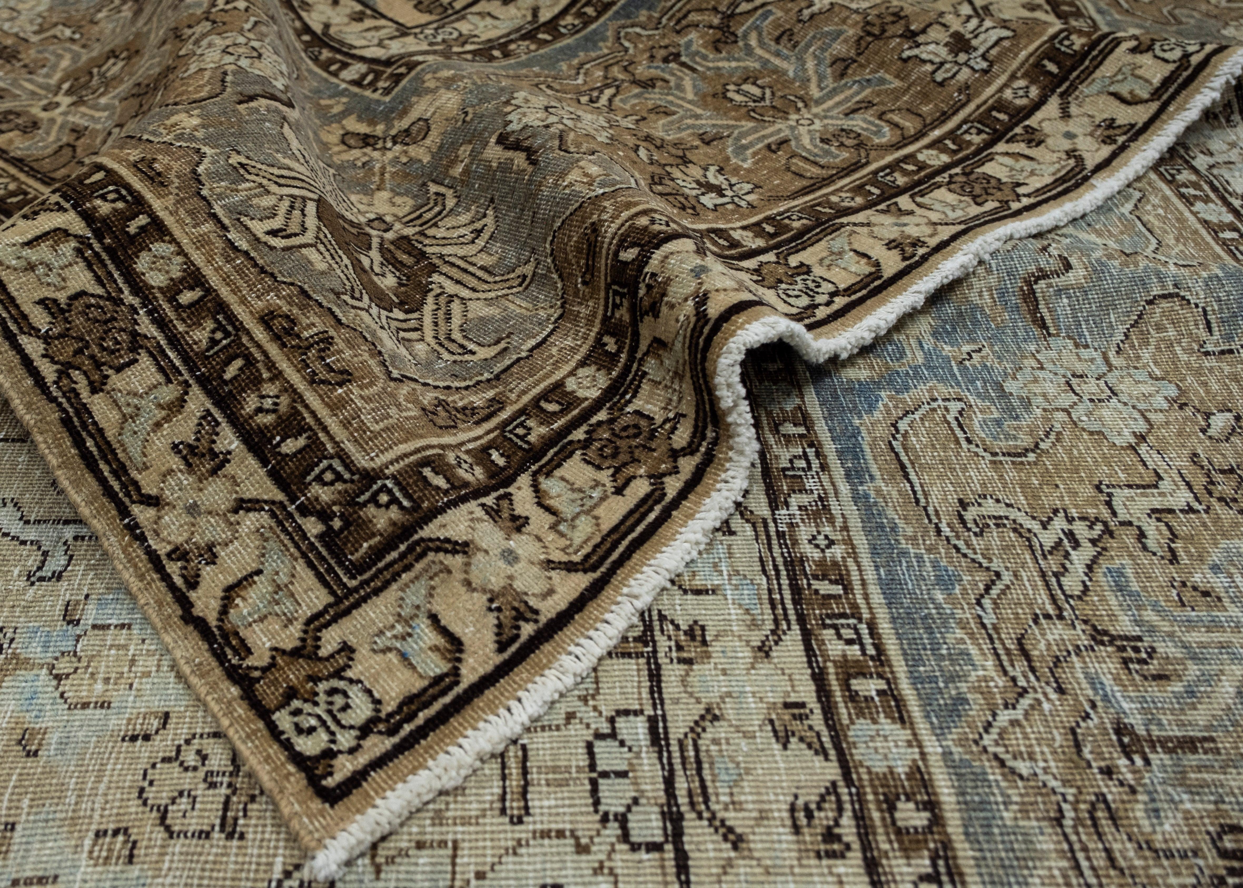 Turkish Vintage Anatolian Rug 9'3