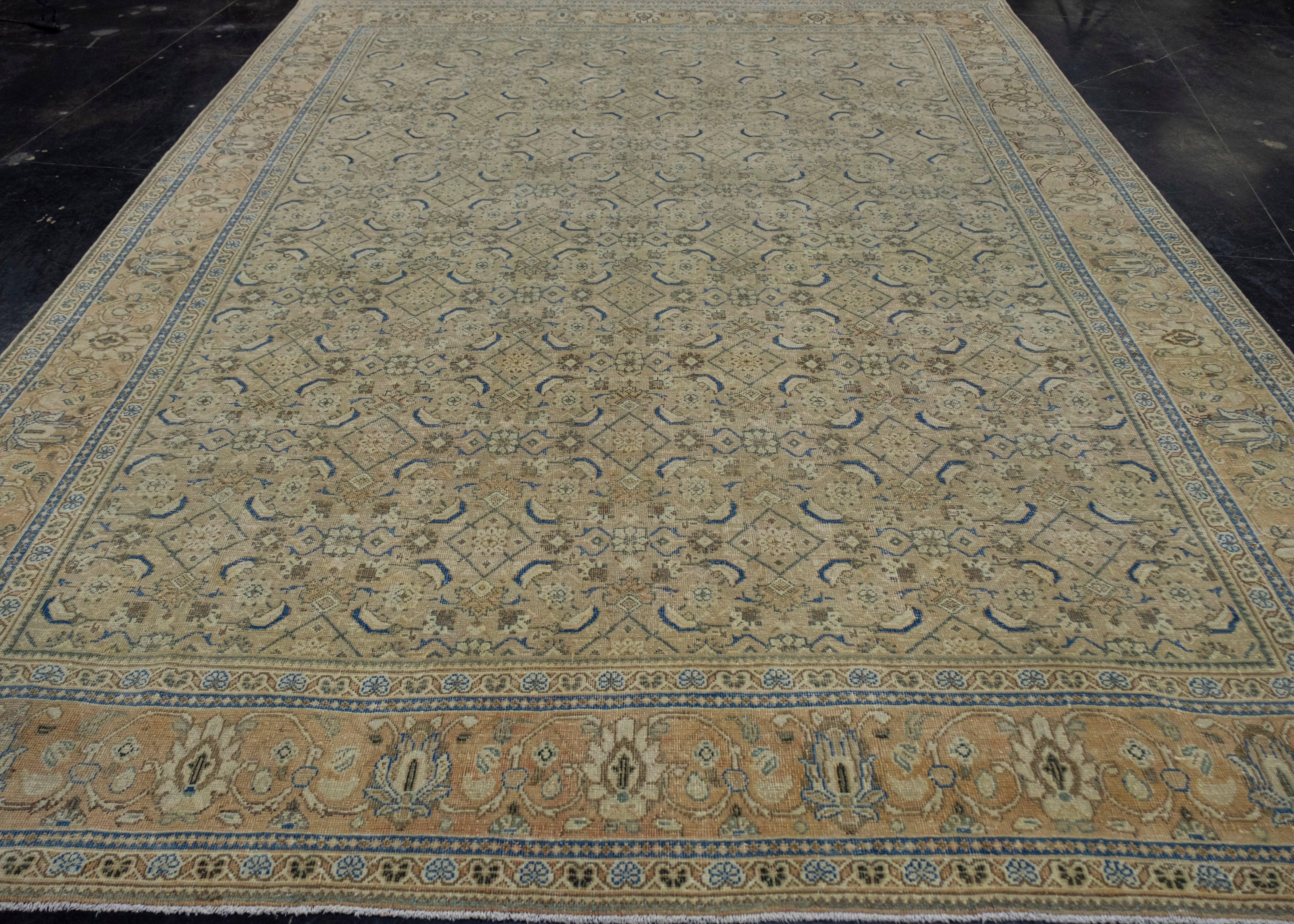 Turkish Vintage Anatolian Rug 9'6