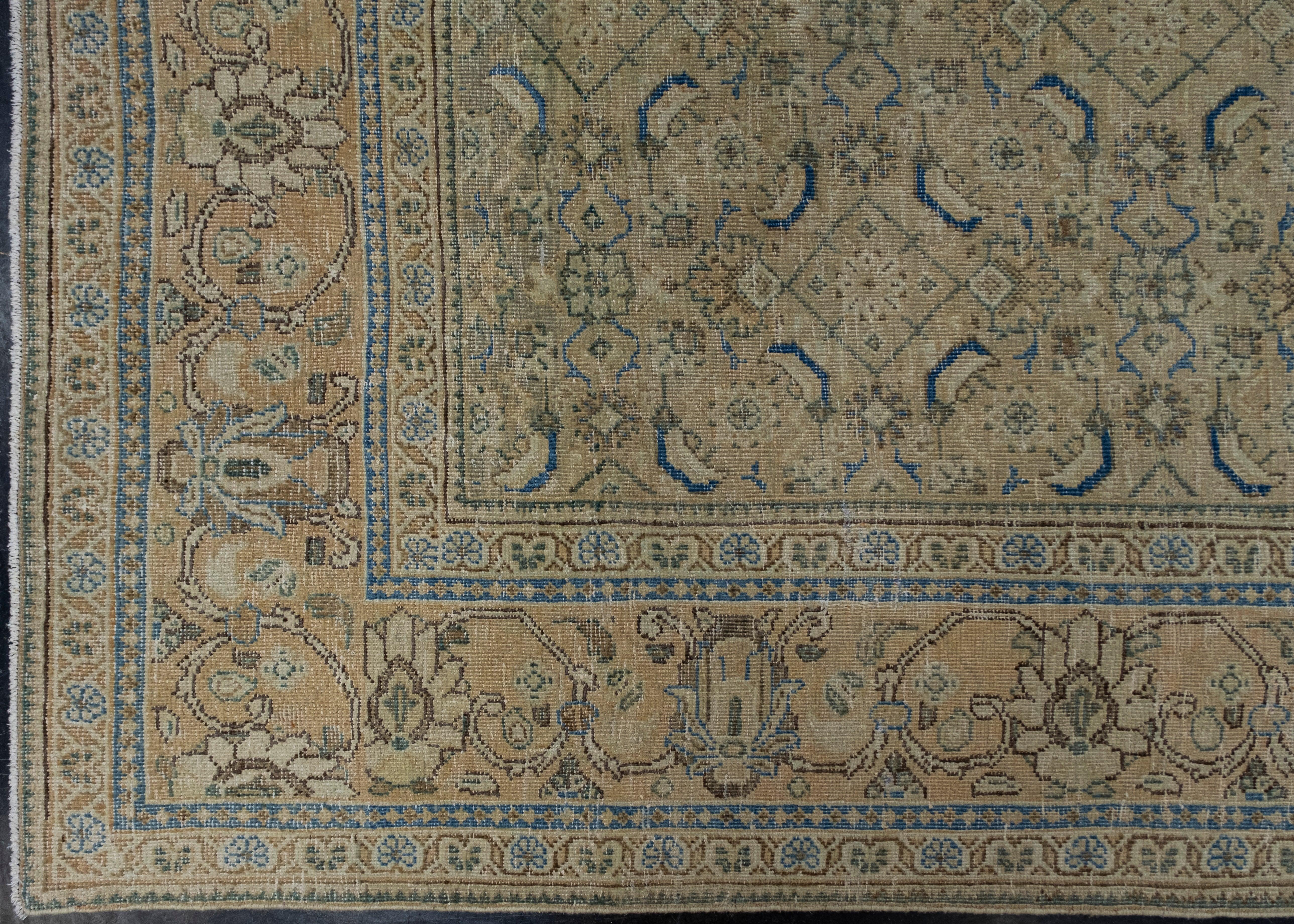 Türkischer Anatolischer Vintage-Teppich 9'6