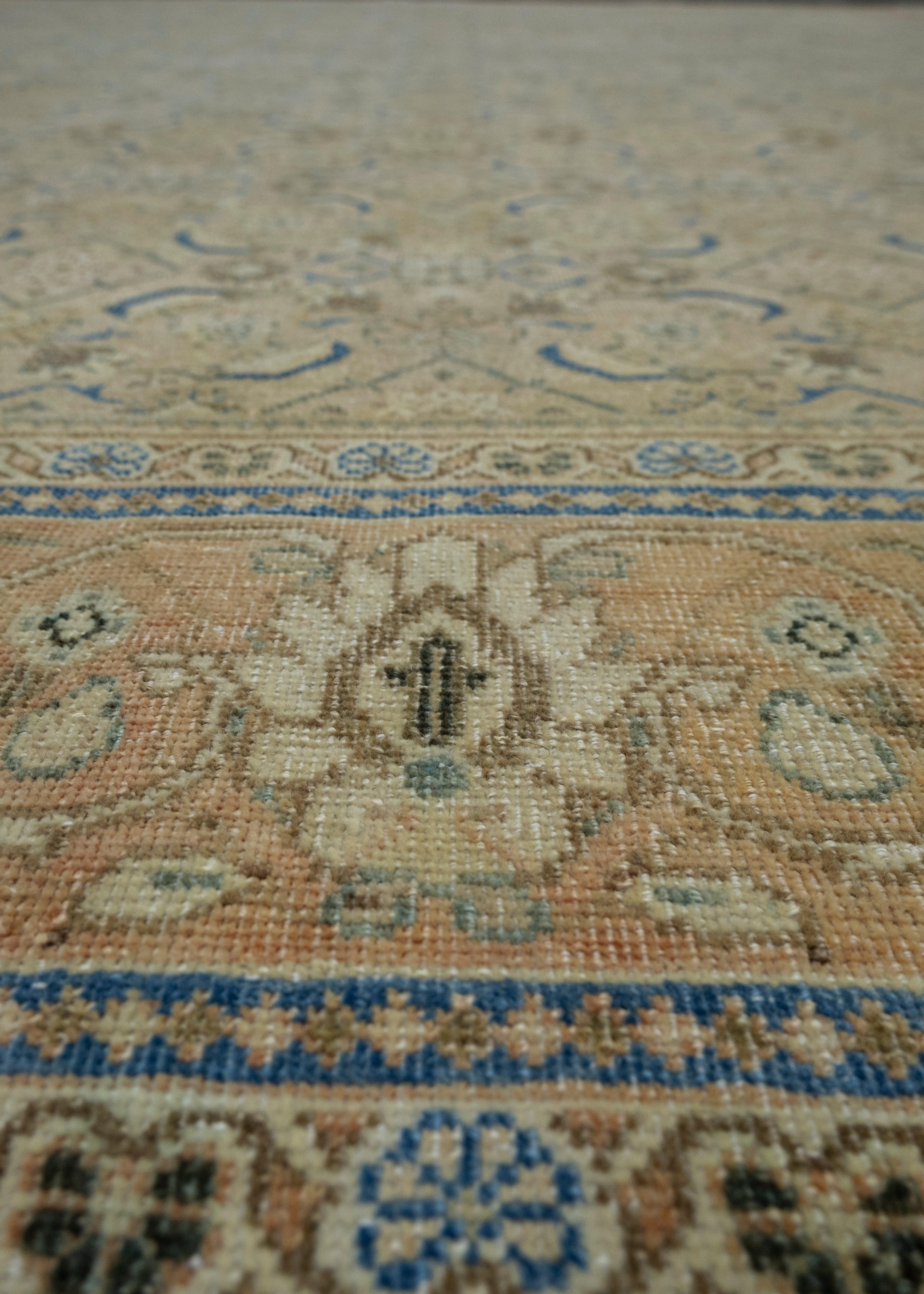 Türkischer Anatolischer Vintage-Teppich 9'6