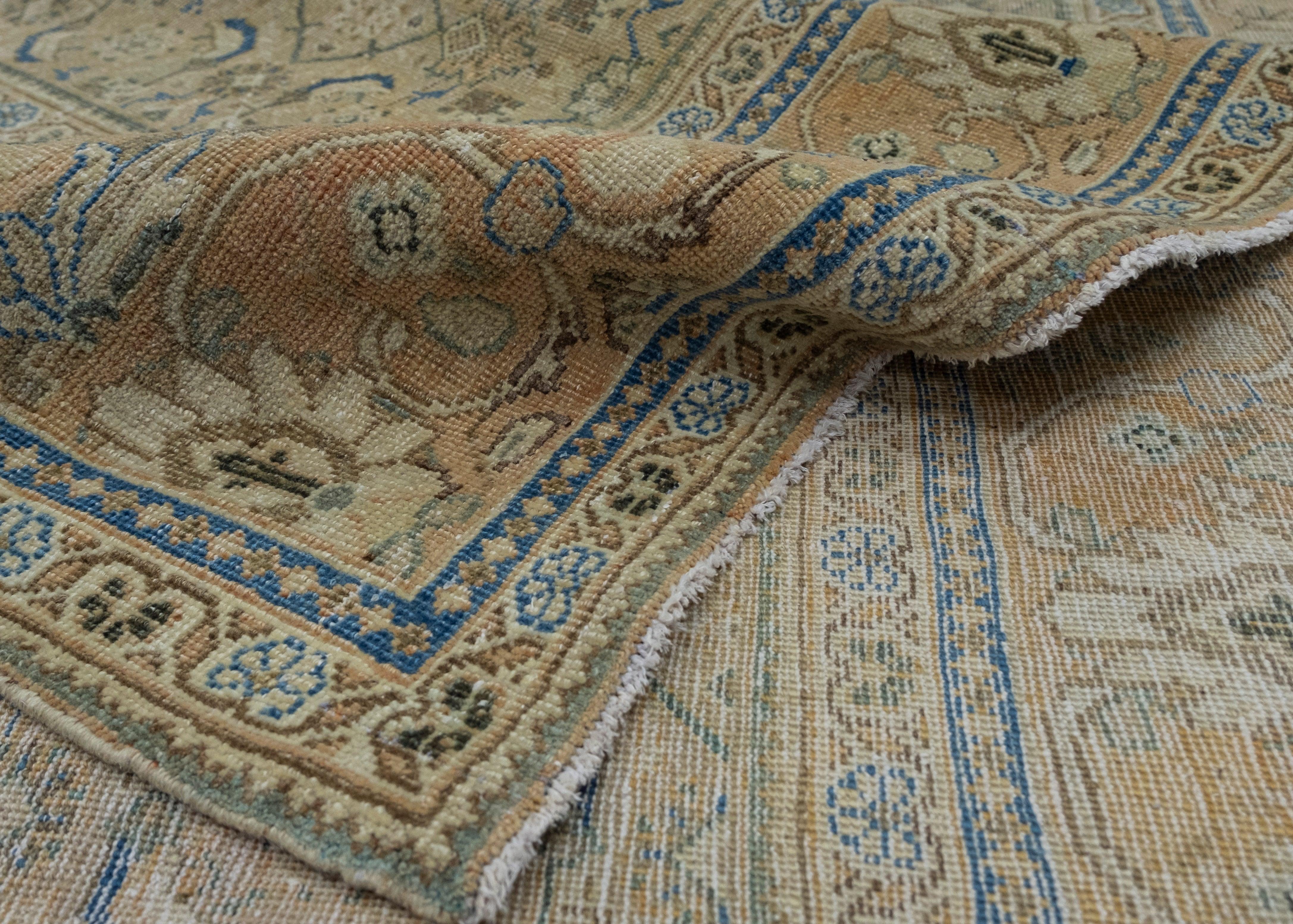 Türkischer Anatolischer Vintage-Teppich 9'6