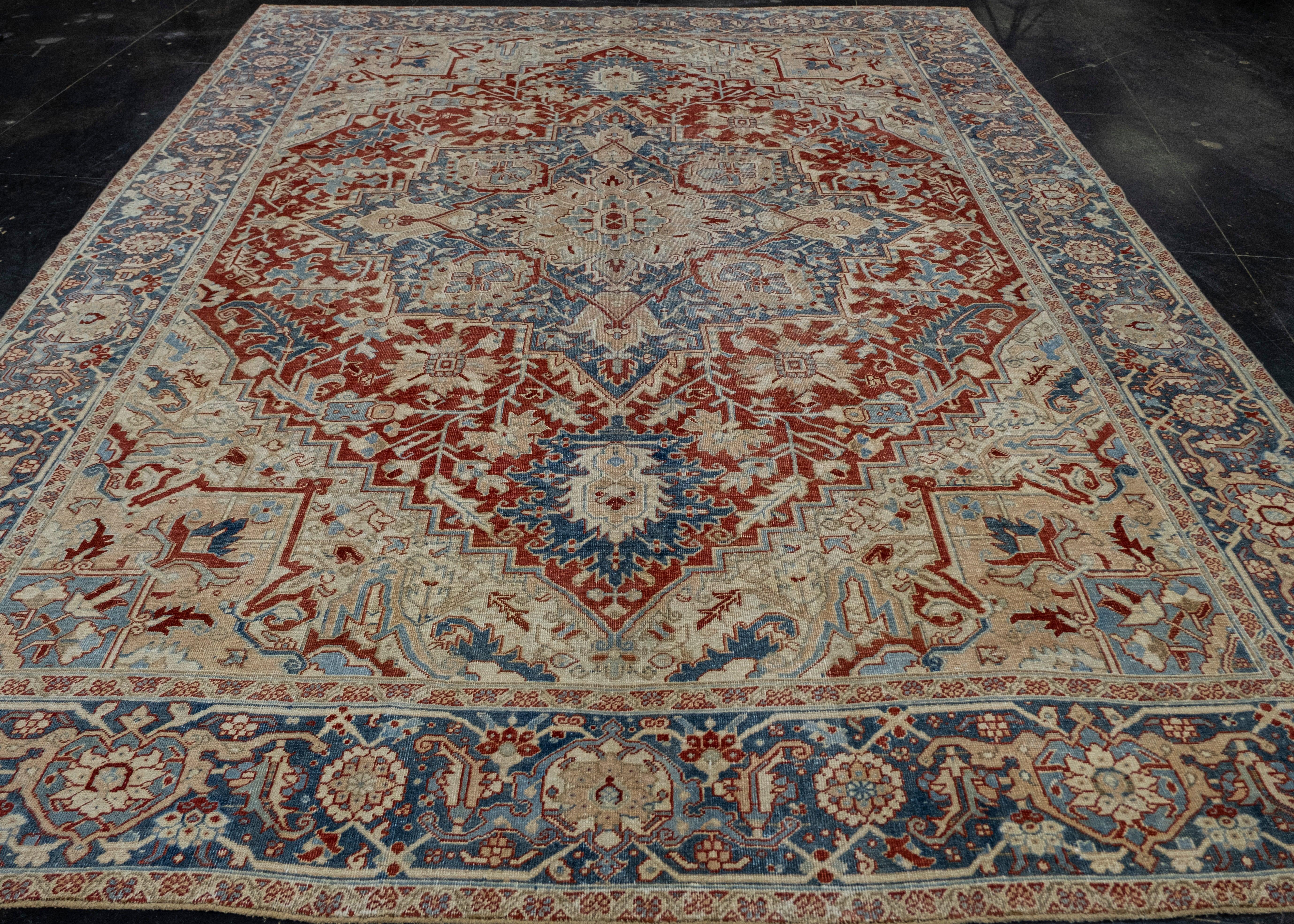 Turkish Vintage Anatolian Rug 9'7