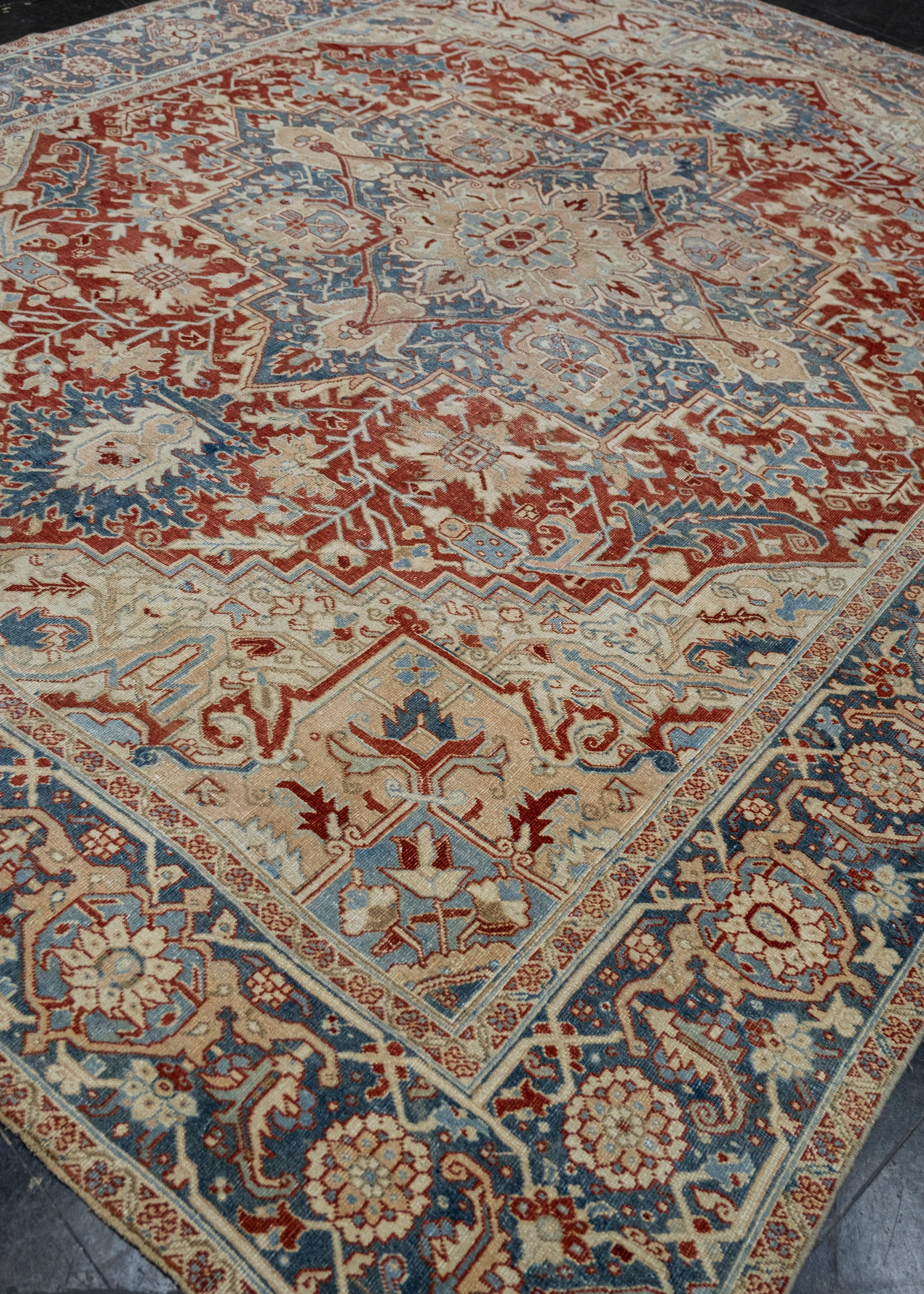 Türkischer Anatolischer Vintage-Teppich 9'7