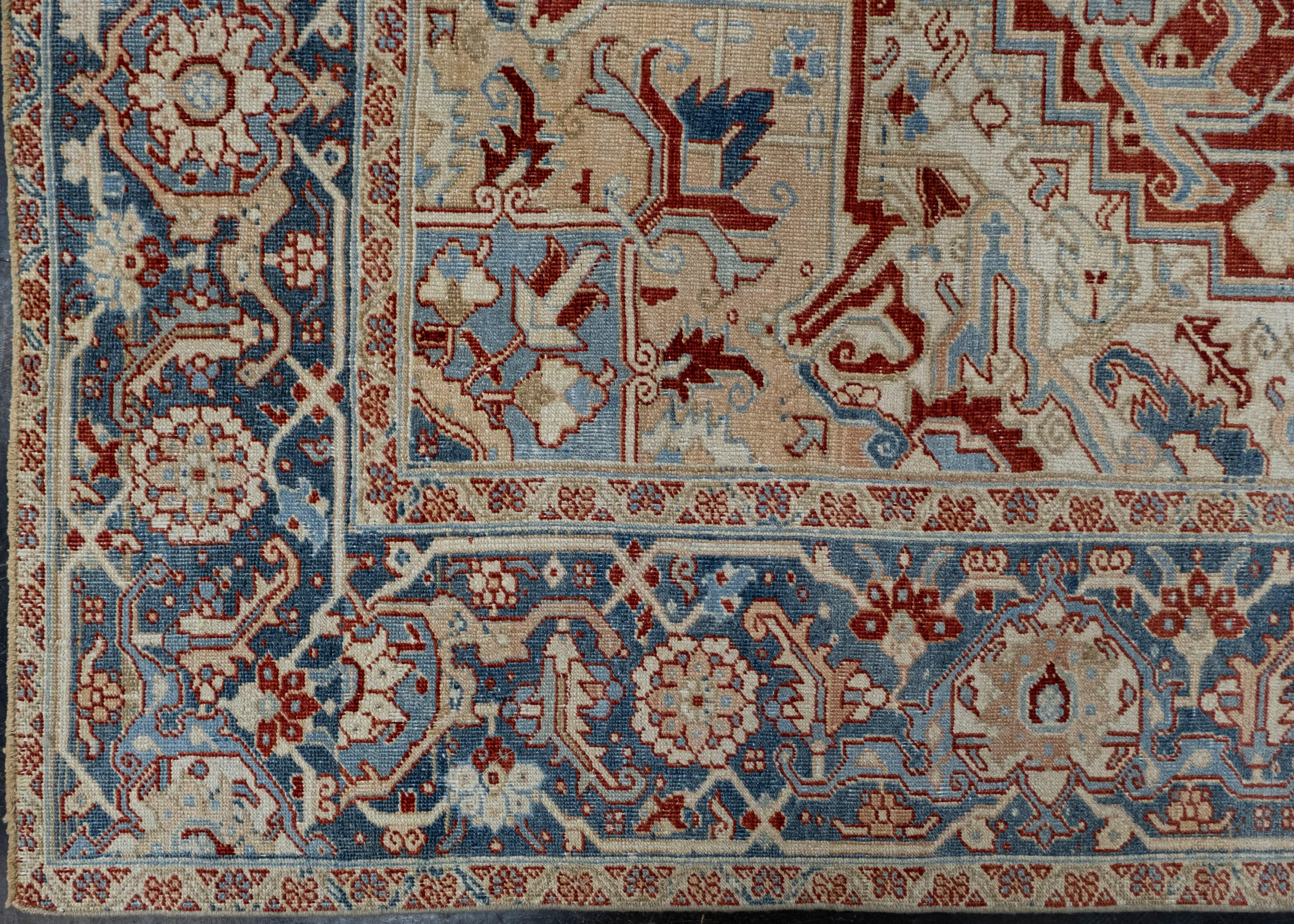 Türkischer Anatolischer Vintage-Teppich 9'7