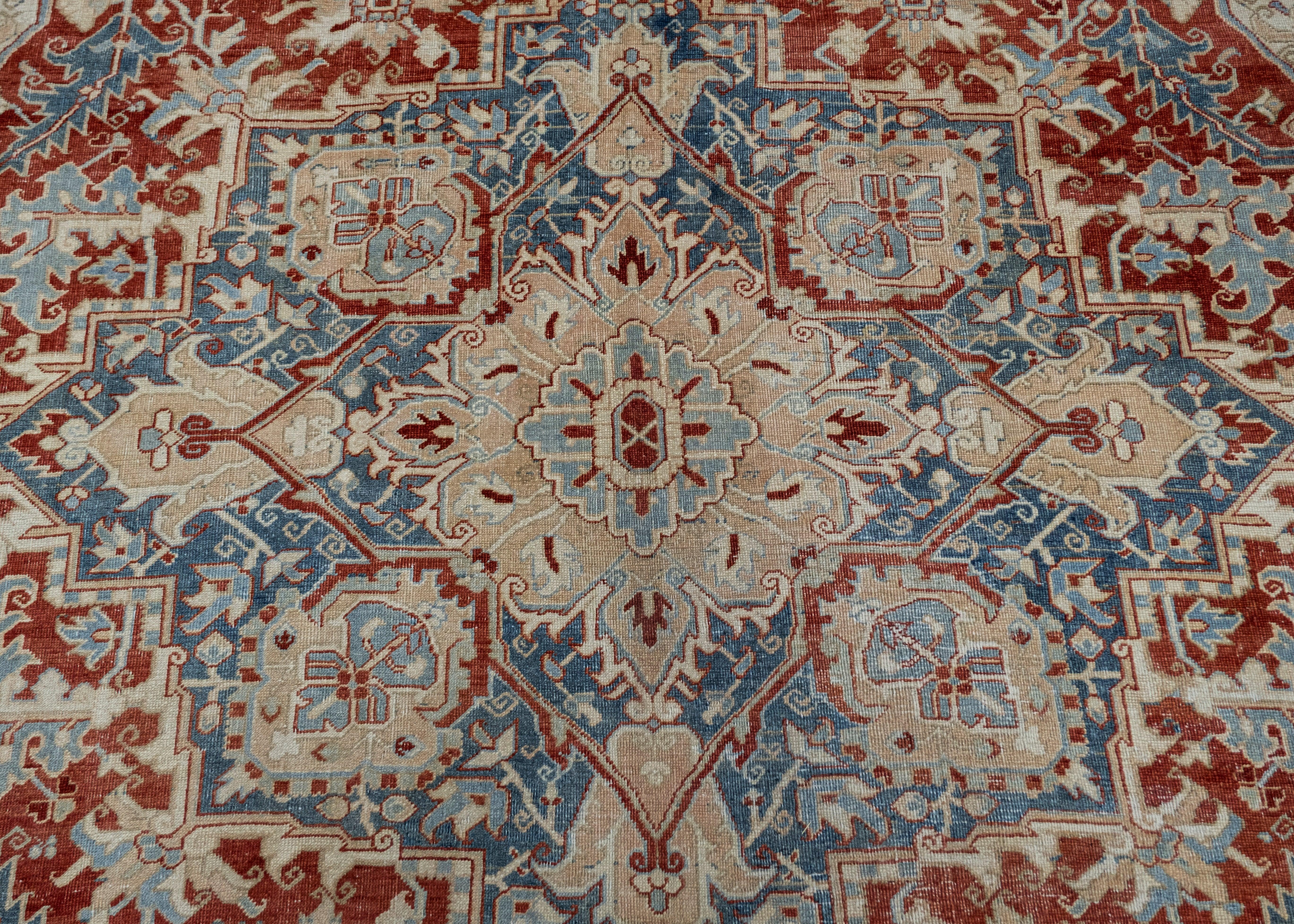 Türkischer Anatolischer Vintage-Teppich 9'7