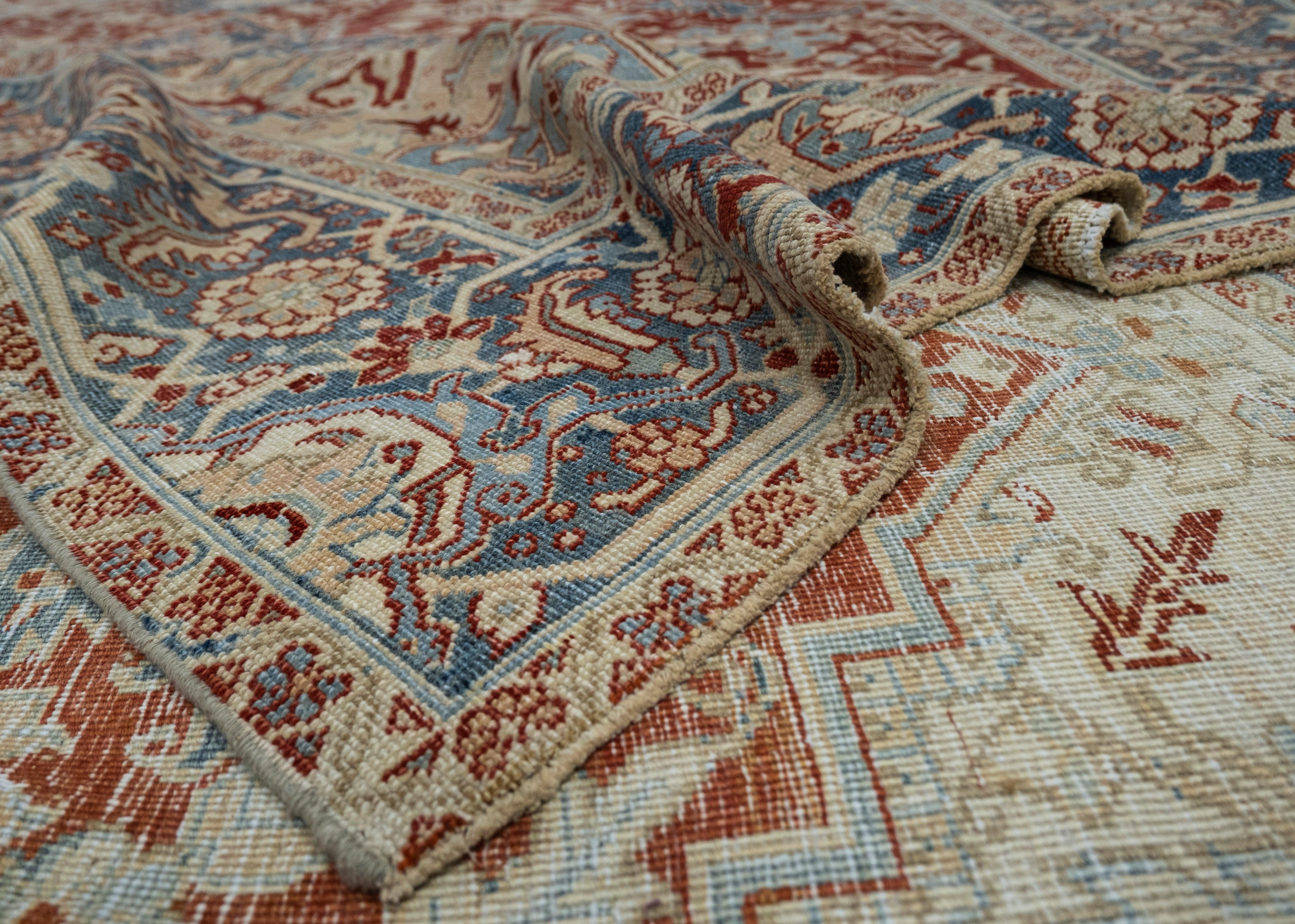 Türkischer Anatolischer Vintage-Teppich 9'7