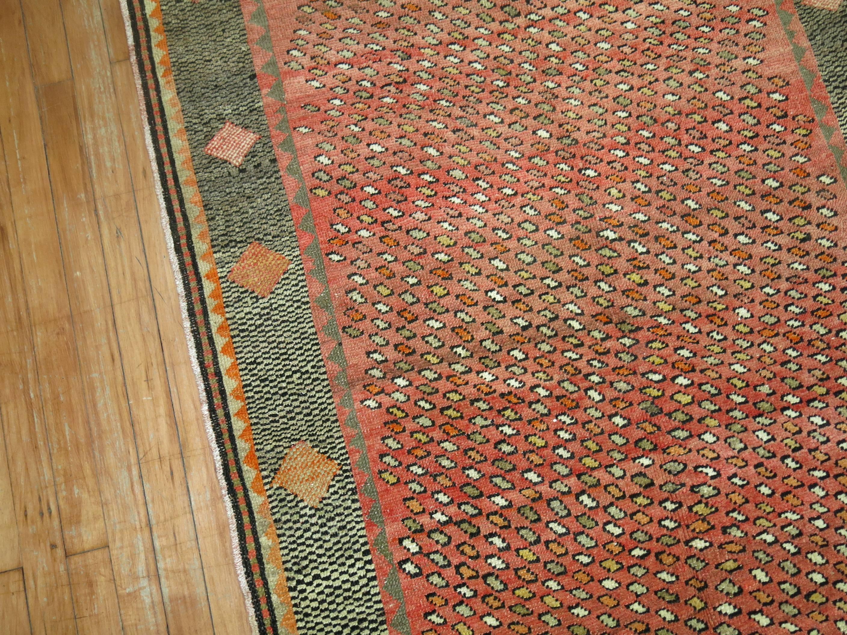 Wool Turkish Vintage Anatolian Rug