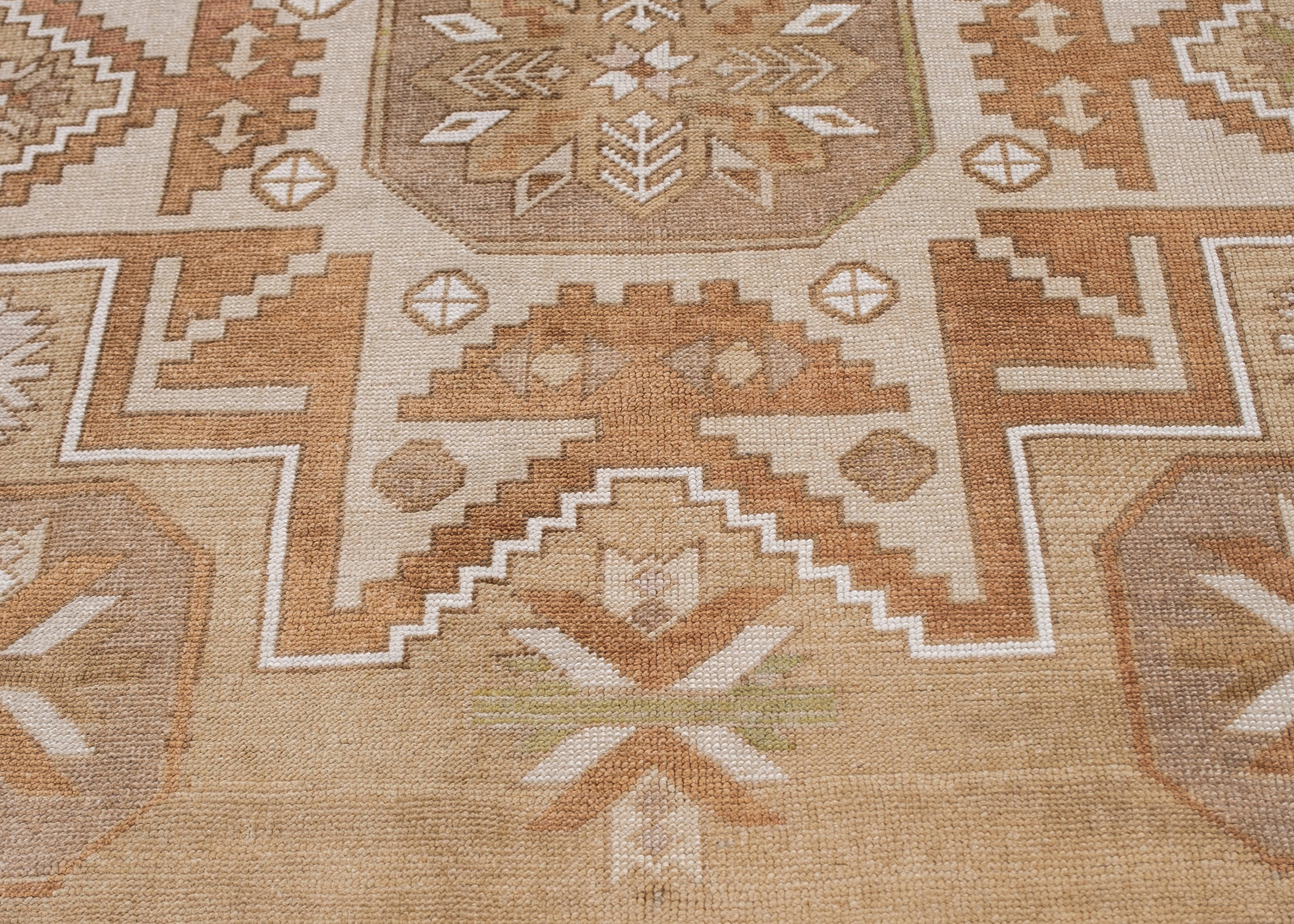 Turkish Vintage Anatolian Rug Oriental Handmade 6' x 9'9