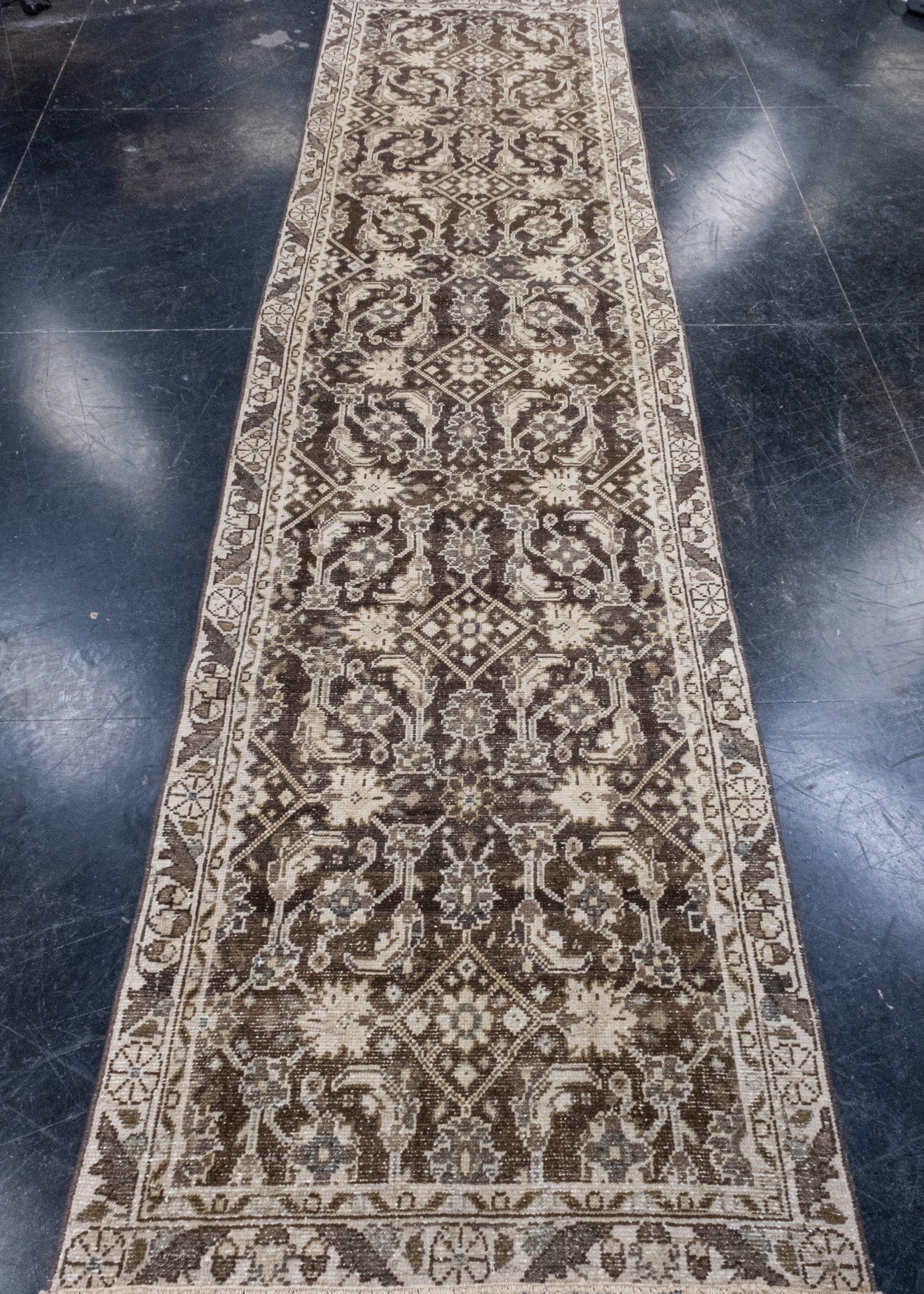 Turkish Vintage Anatolian Runner Rug 2'10
