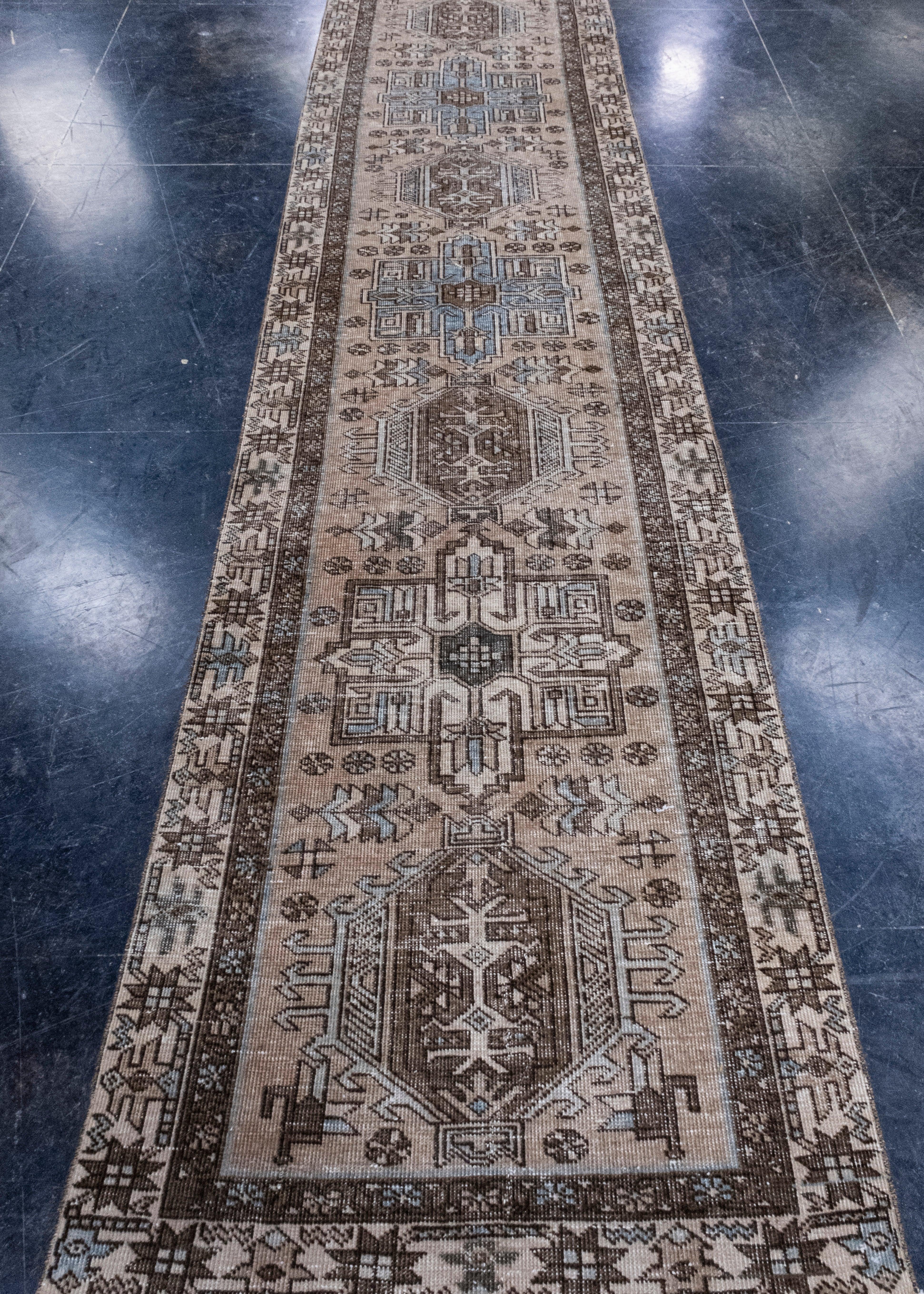 Turc Vintage Anatolian Runner Rug 2'10