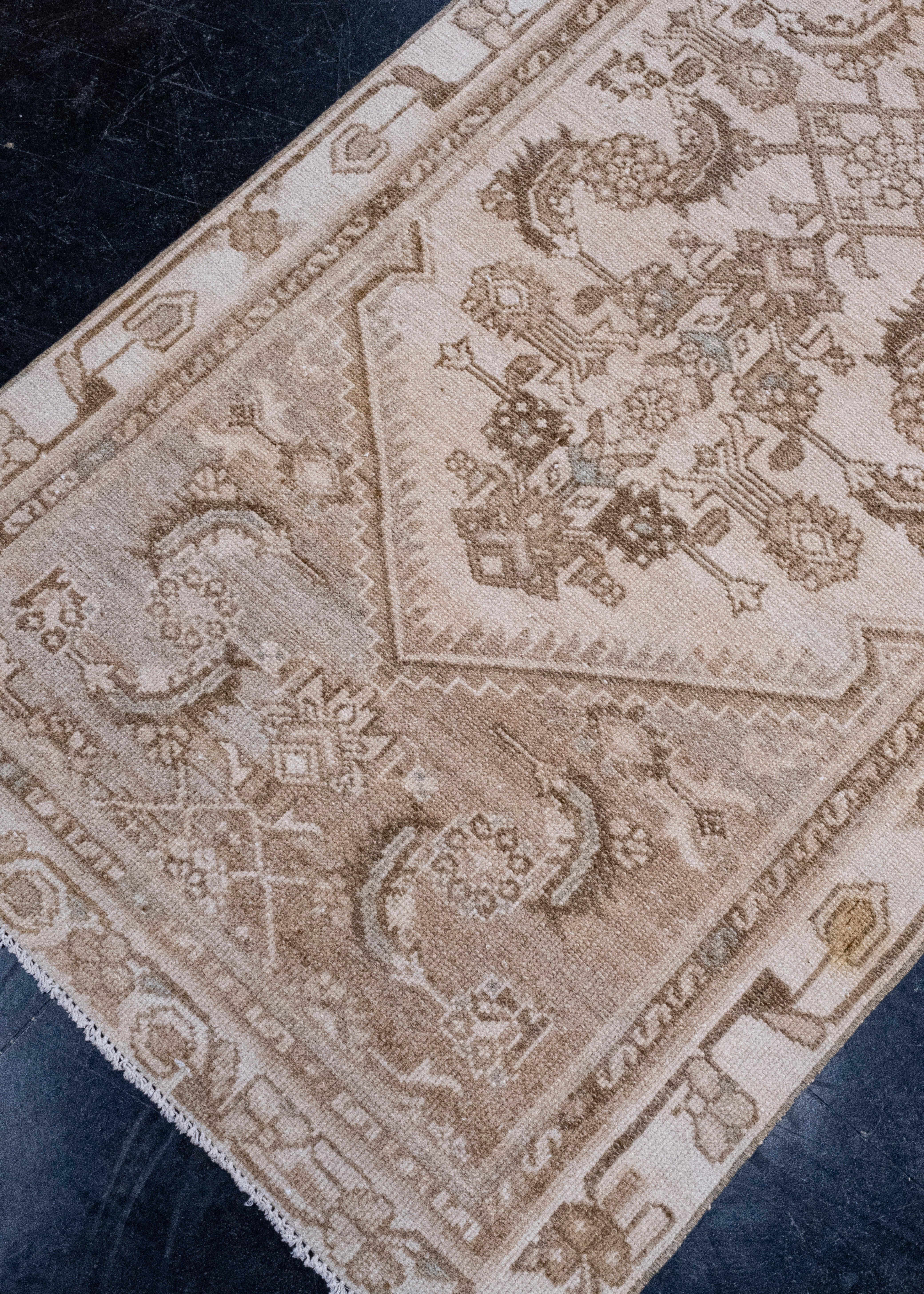 Alfombra de Anatolia Turca Vintage 2'11