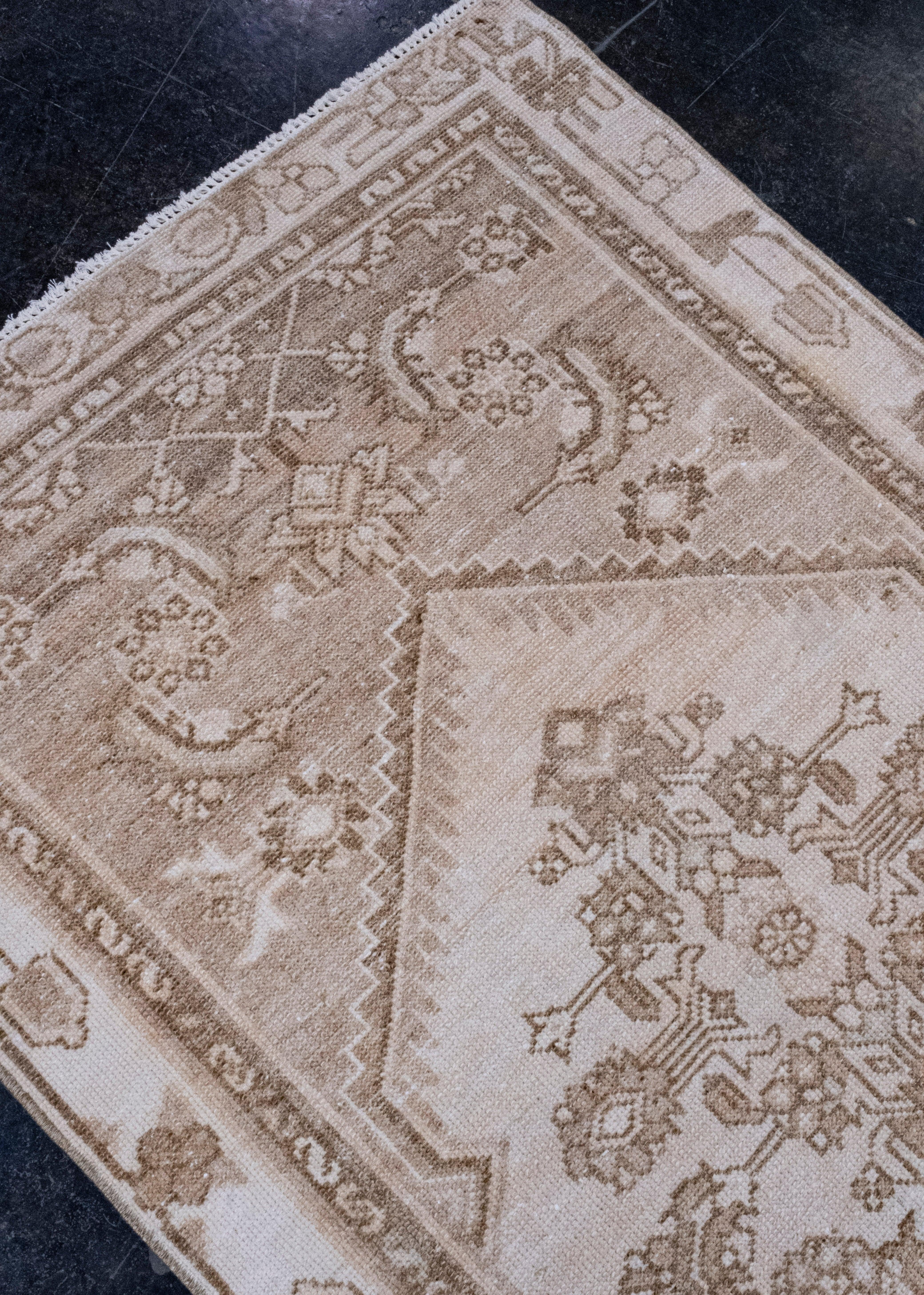 Alfombra de Anatolia Turca Vintage 2'11