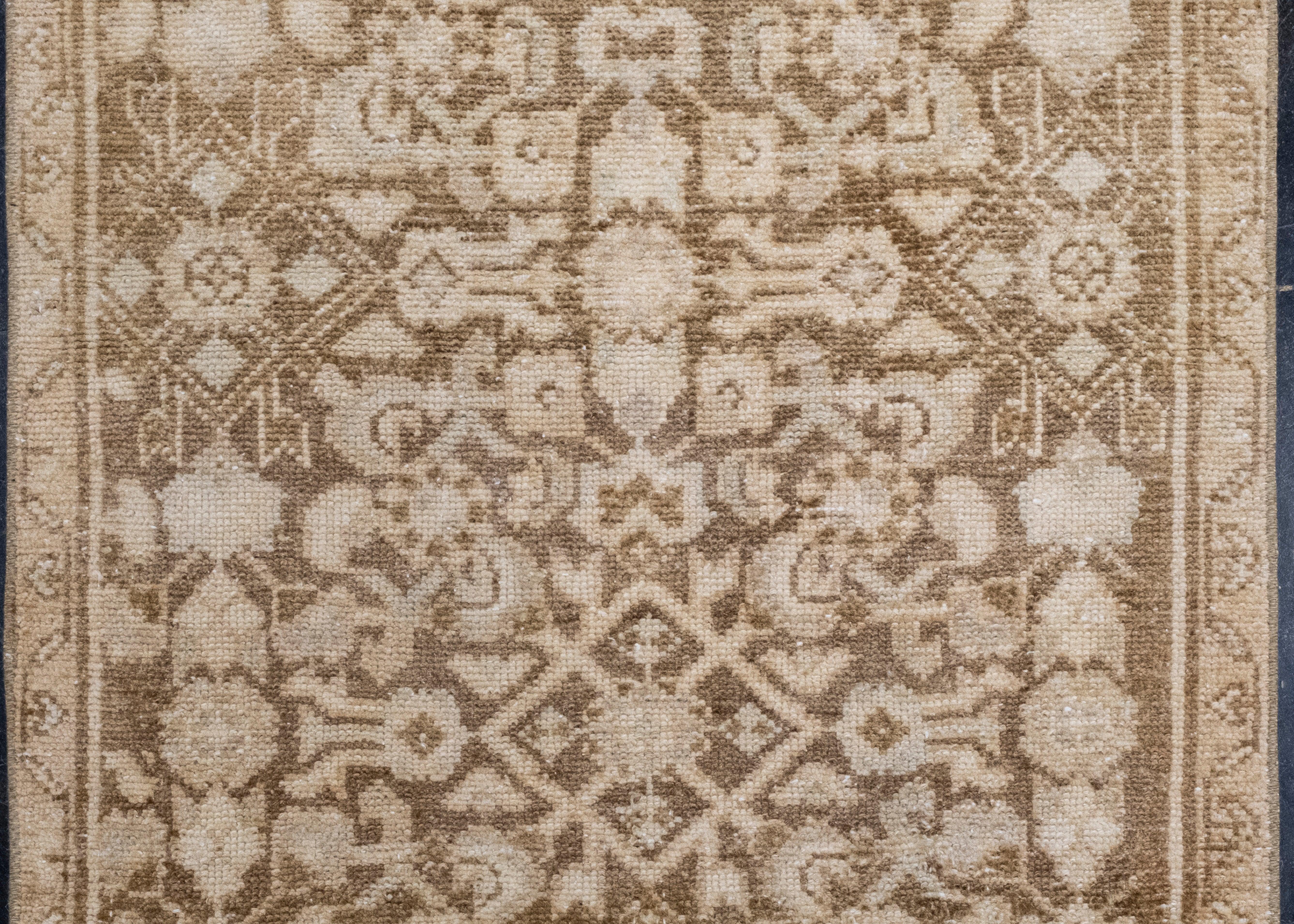 XXIe siècle et contemporain Tapis de couloir turc vintage d'Anatolie 2'4
