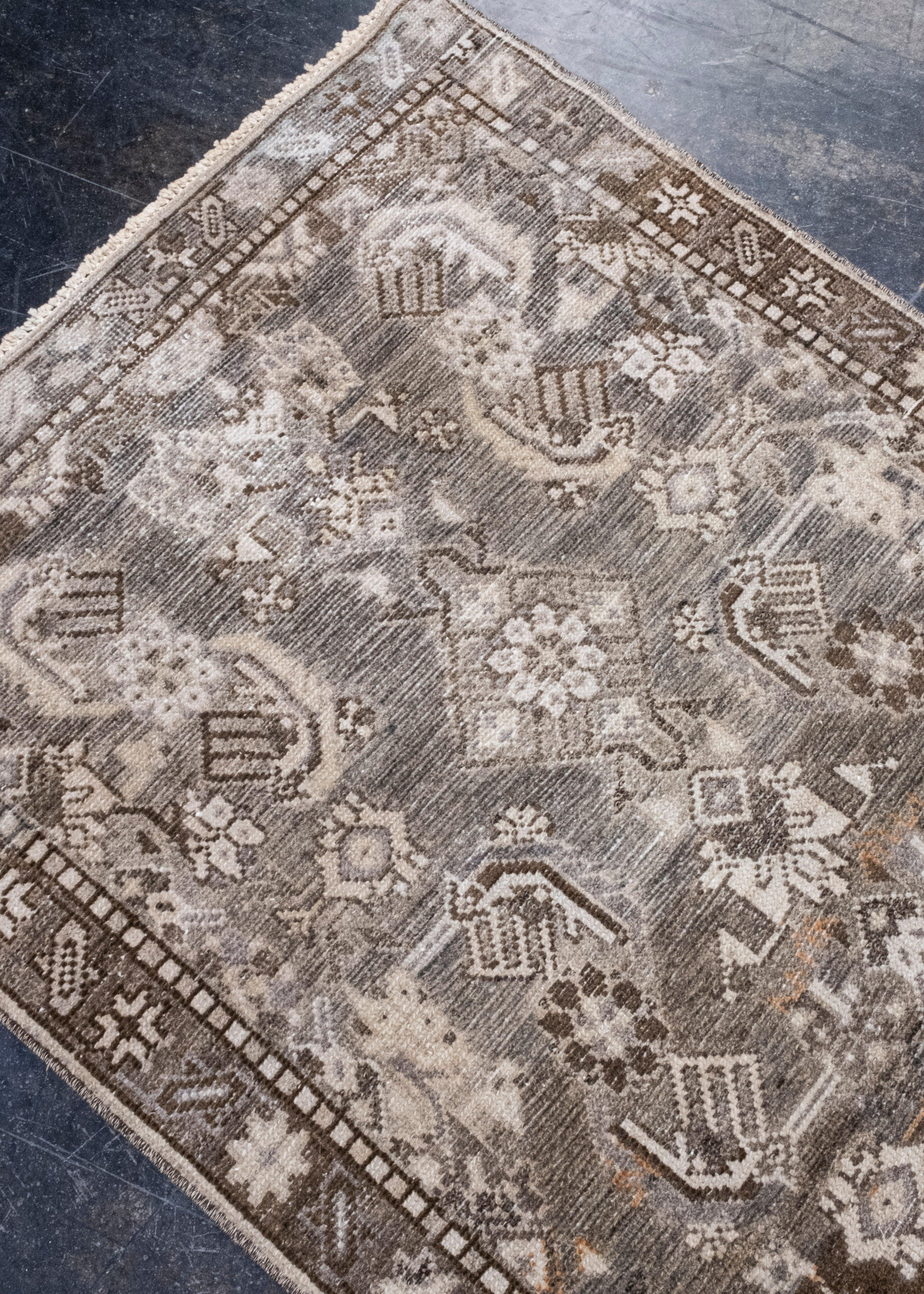 Türkischer Anatolischer Vintage-Läufer im Anatolischen Stil 2'6