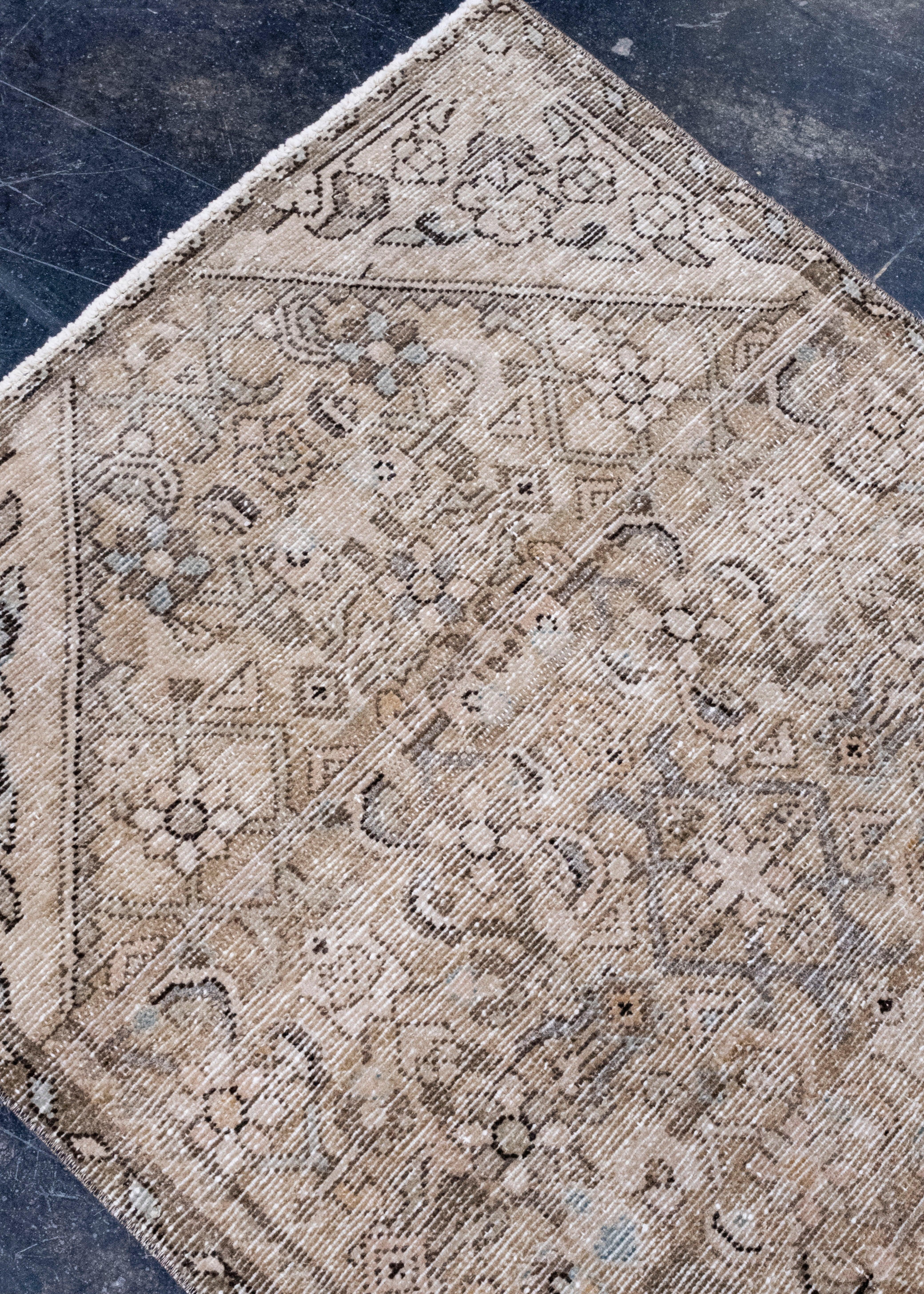 XXI secolo e contemporaneo Tappeto Runner Vintage Anatolian Turco 2'7