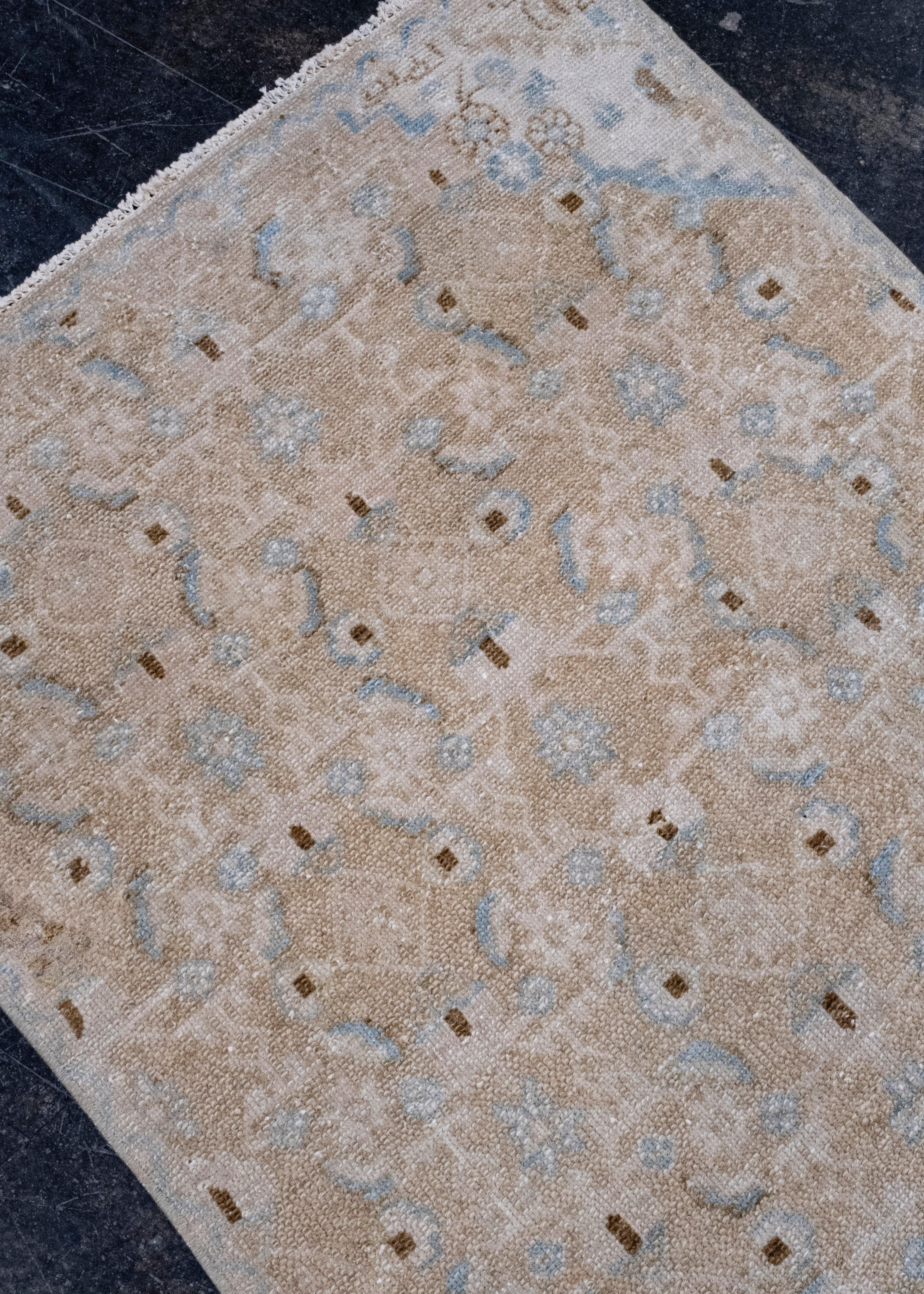 XXI secolo e contemporaneo Tappeto Runner Anatolian Vintage Turco 2'7