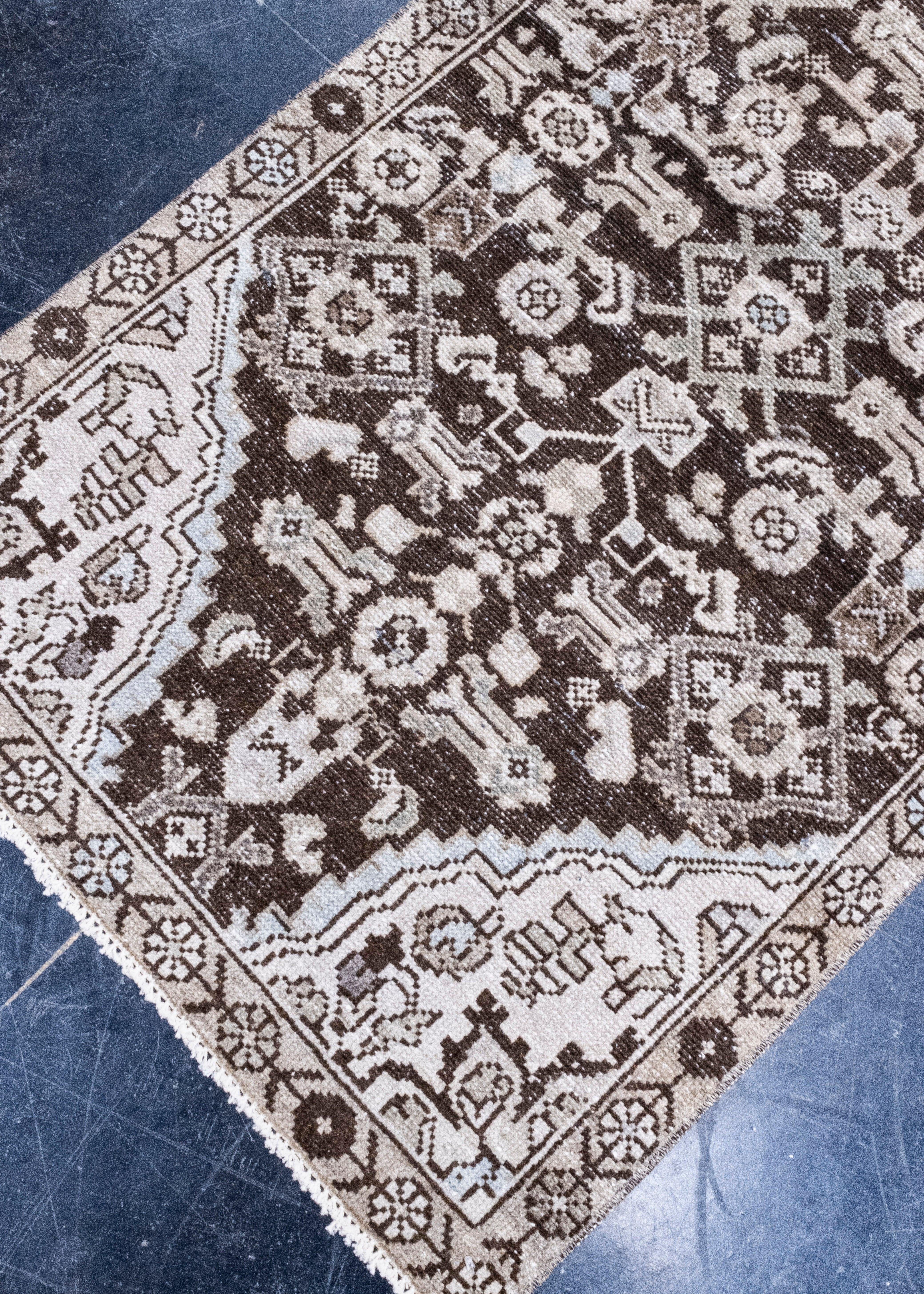 Türkischer Anatolischer Vintage-Läufer im Anatolischen Stil 2'7