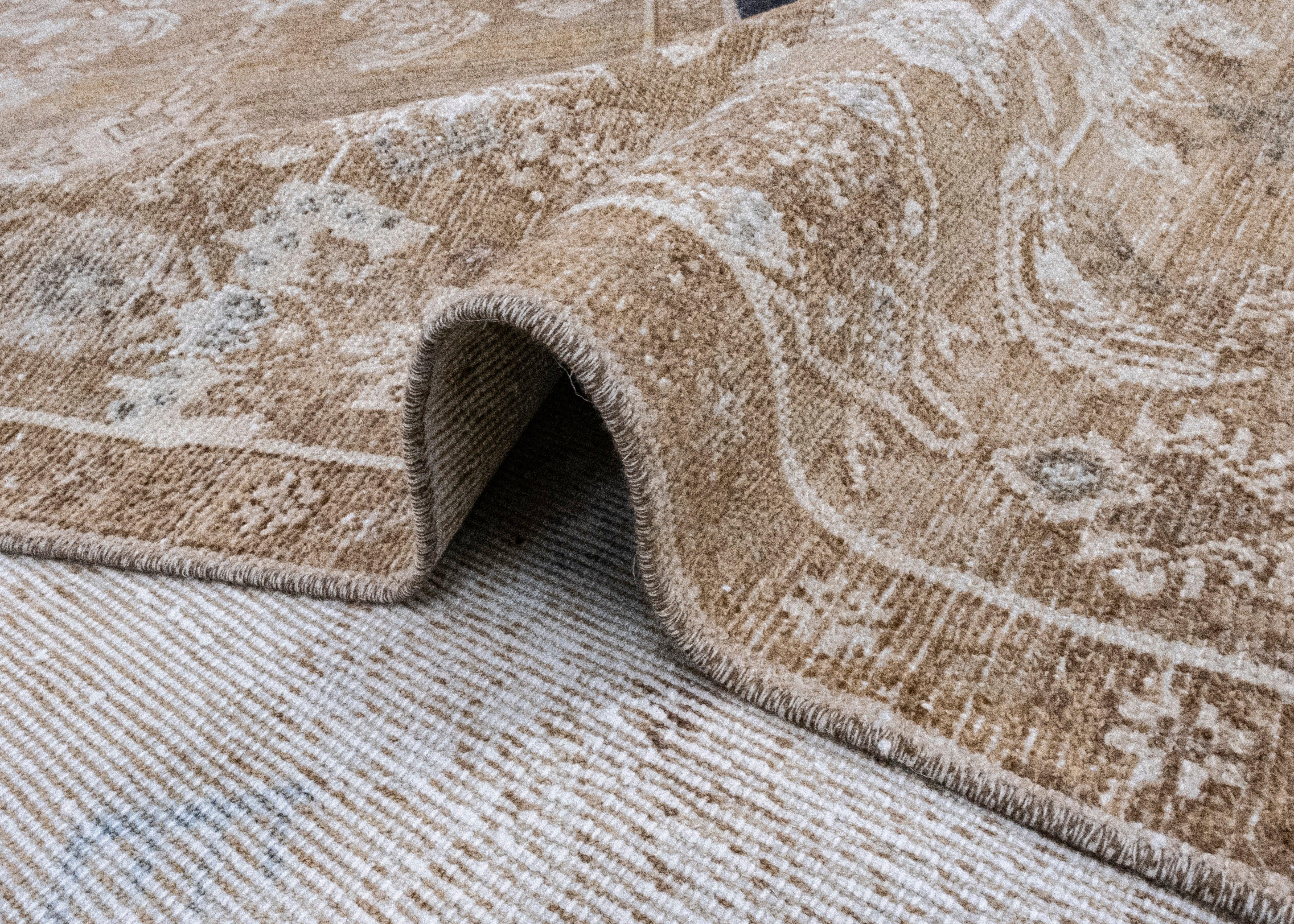 Tapis de couloir turc vintage d'Anatolie 2'7