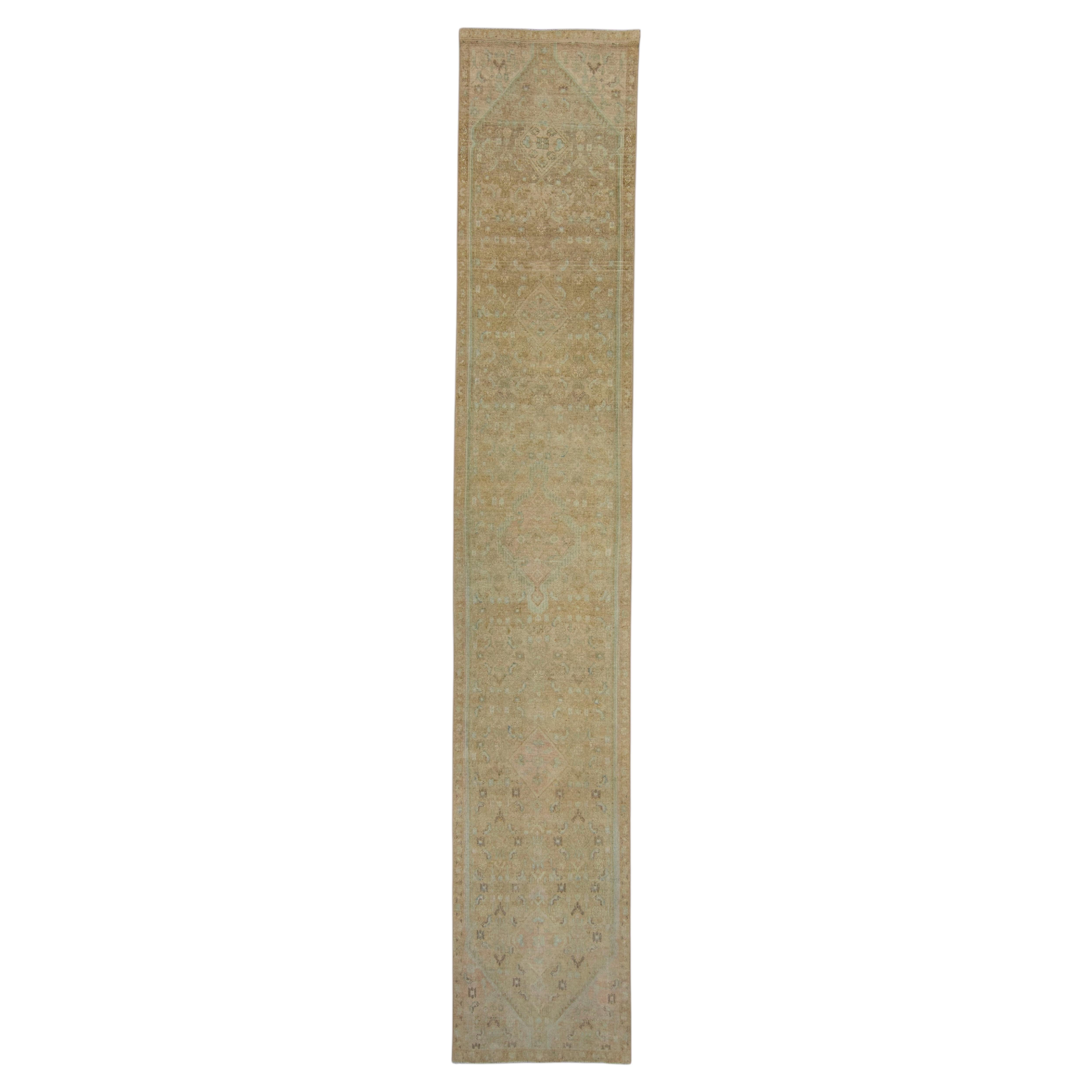 Turkish Vintage Anatolian Runner Rug 2'9" x 16'1" #17628