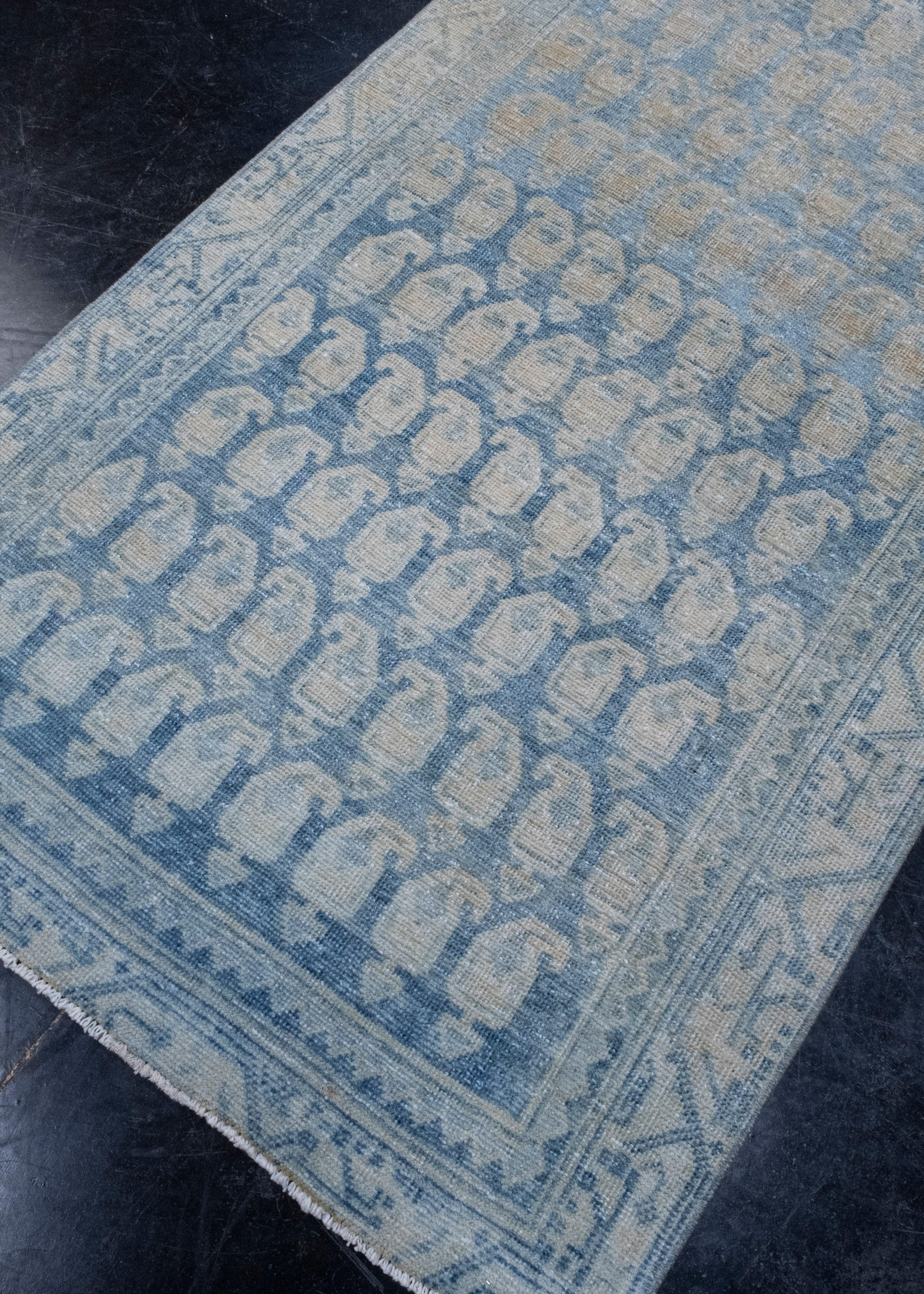 Turkish Vintage Anatolian Runner Rug 3'1