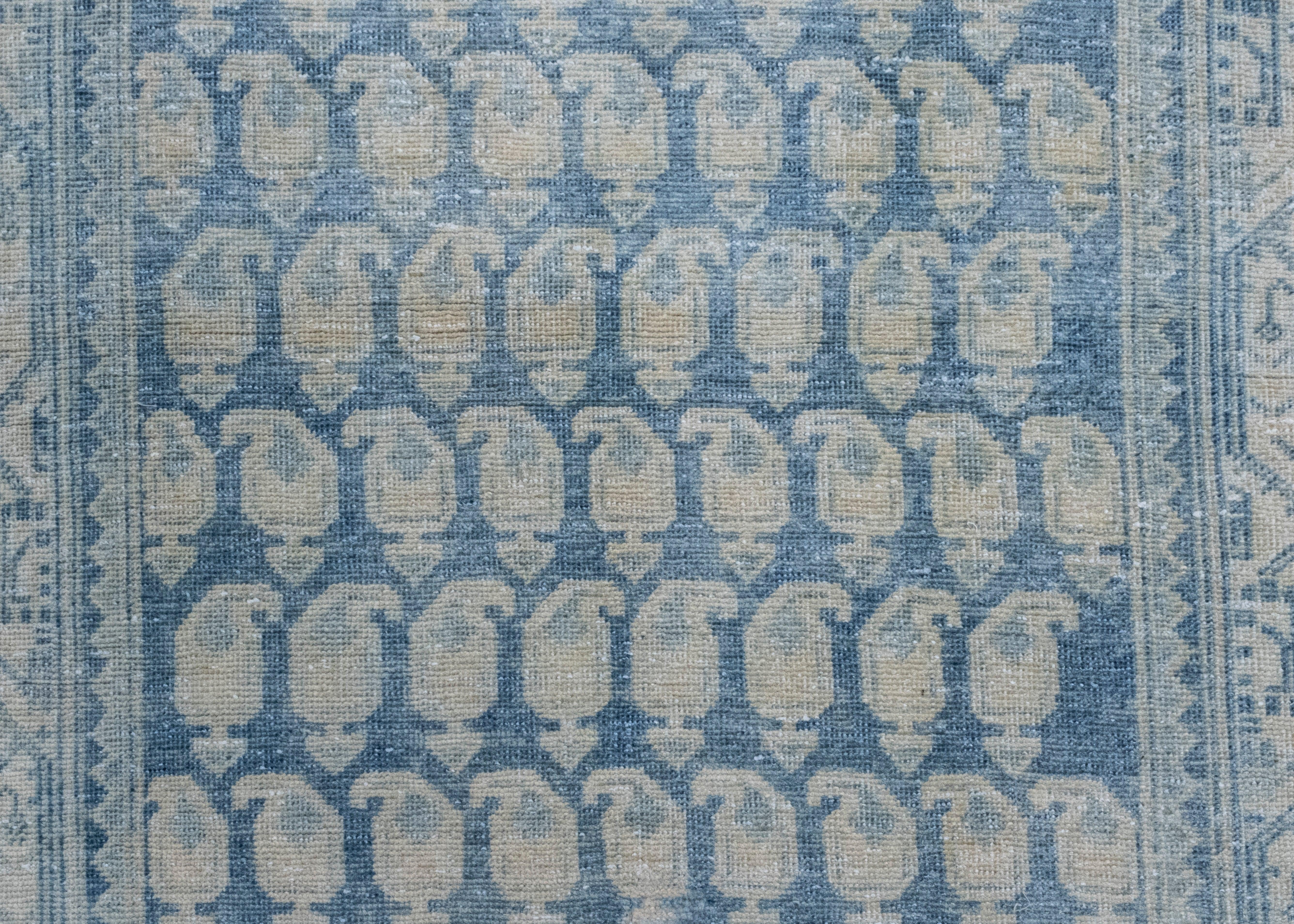 Contemporary Turkish Vintage Anatolian Runner Rug 3'1
