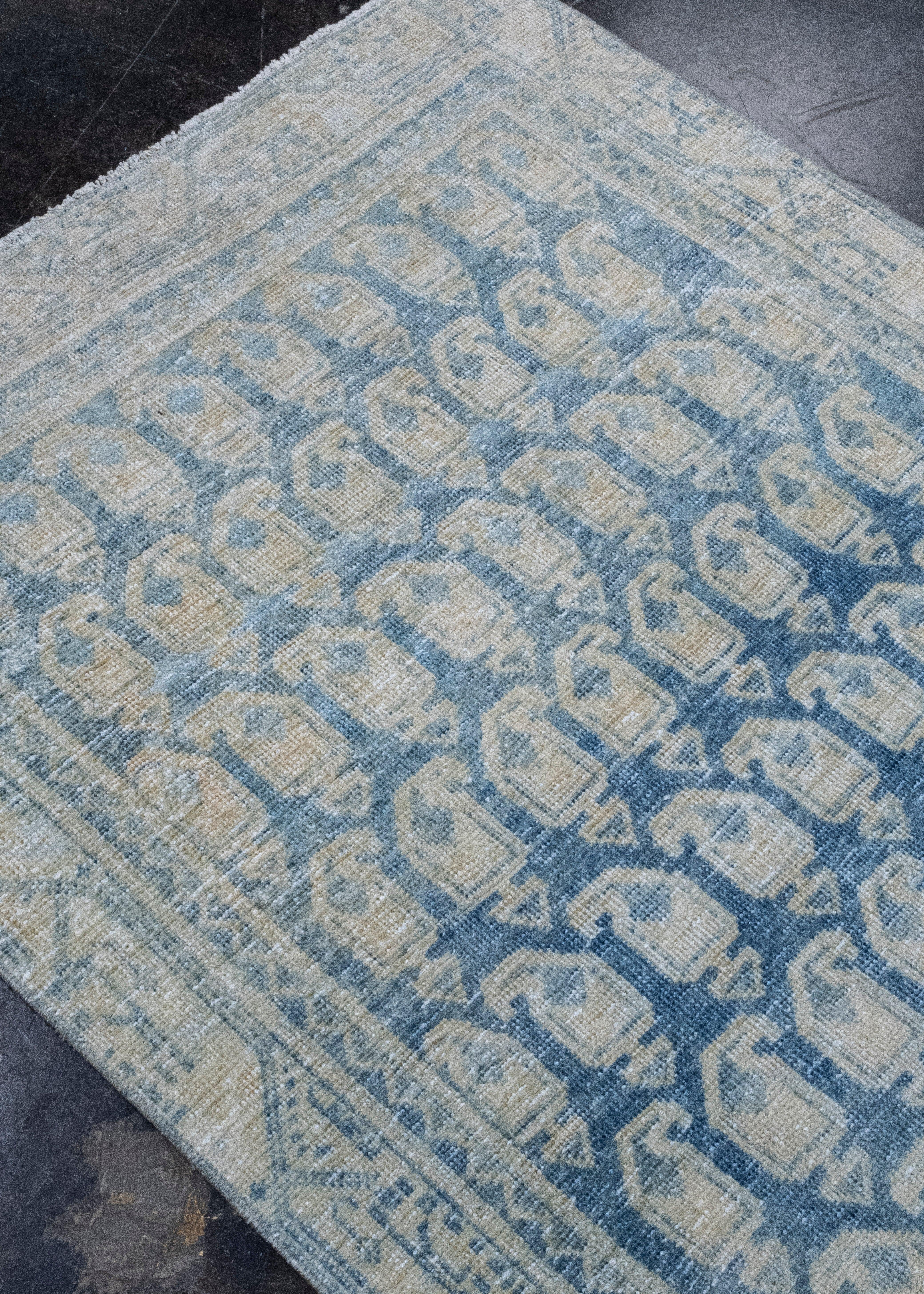 Wool Turkish Vintage Anatolian Runner Rug 3'1