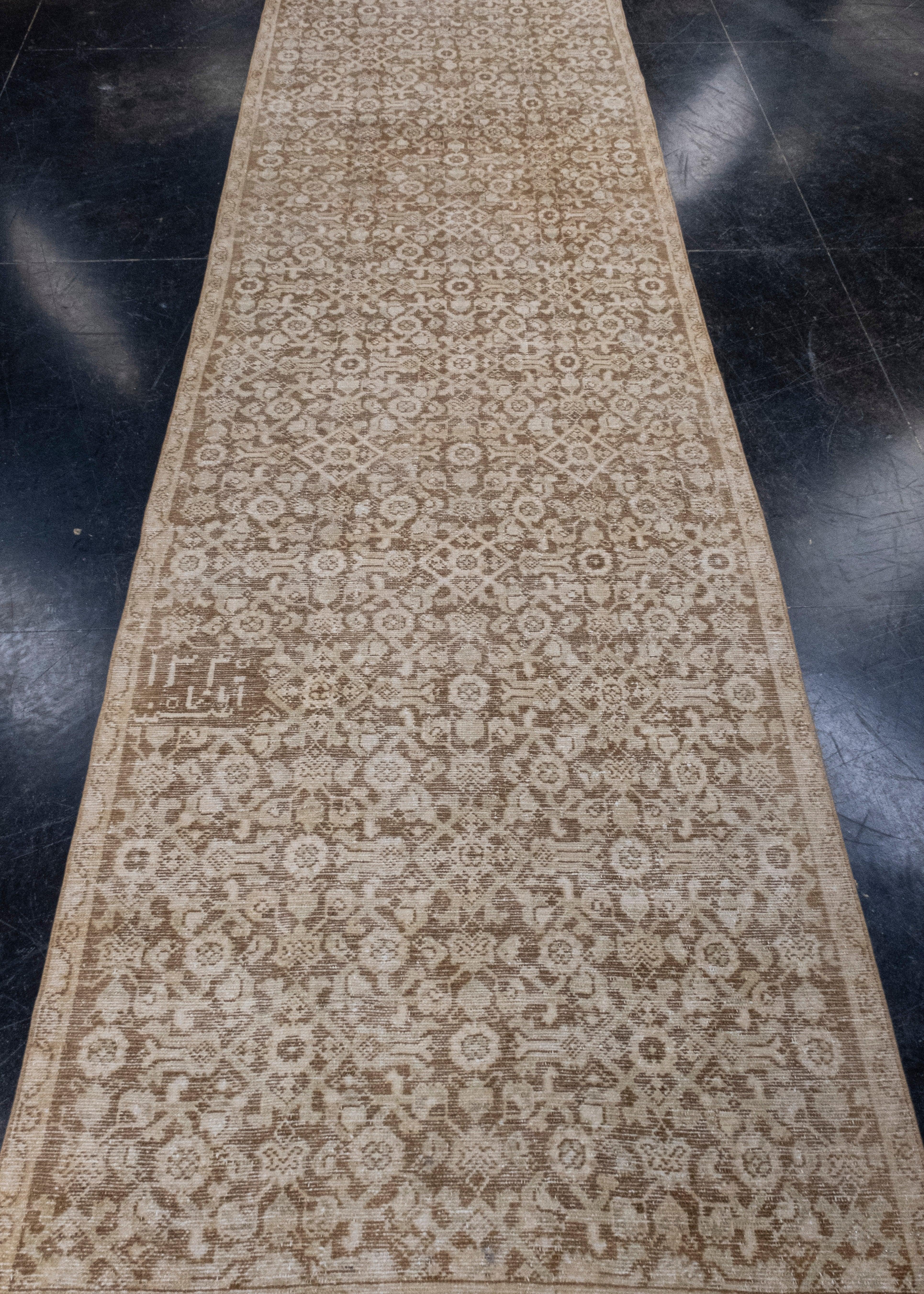 Turc Vintage Anatolian Runner Rug 3'2
