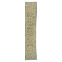 Turkish Vintage Anatolian Runner Rug 3'2" x 16'1" #17975