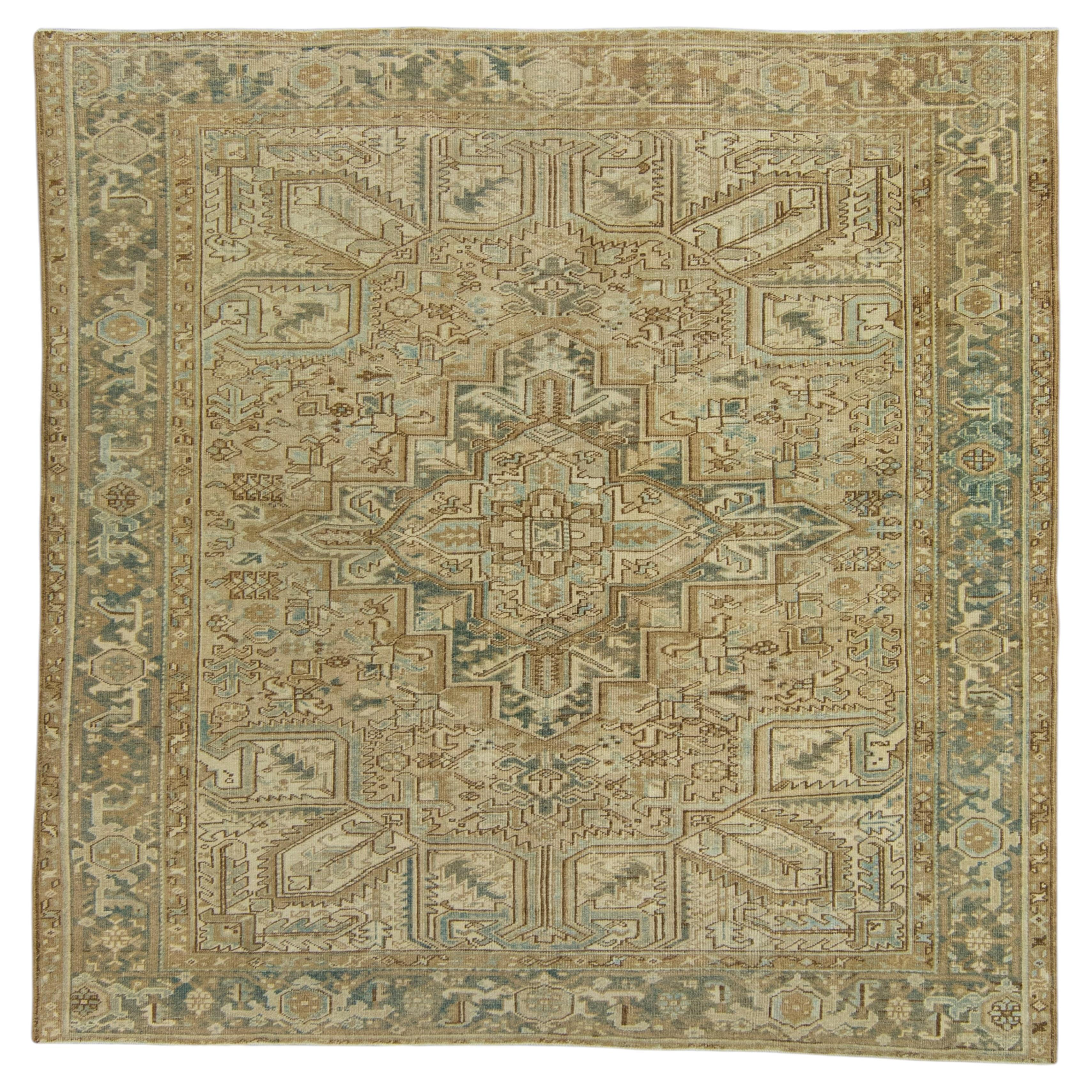 Turkish Anatolian Square Rug 8'2" x 8'2" #18021