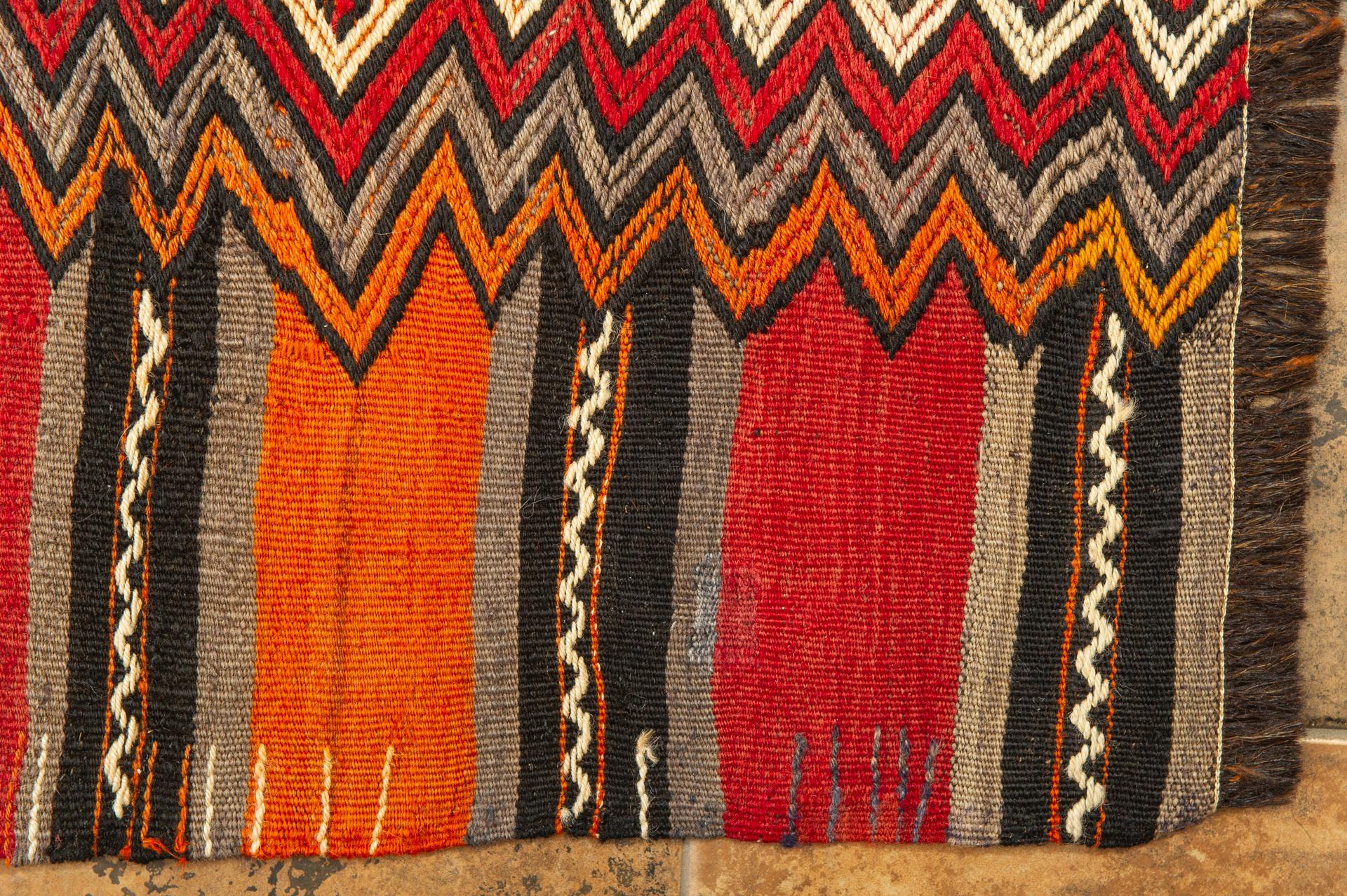 20th Century Turkish Vintage Kilim SIVAS  For Sale