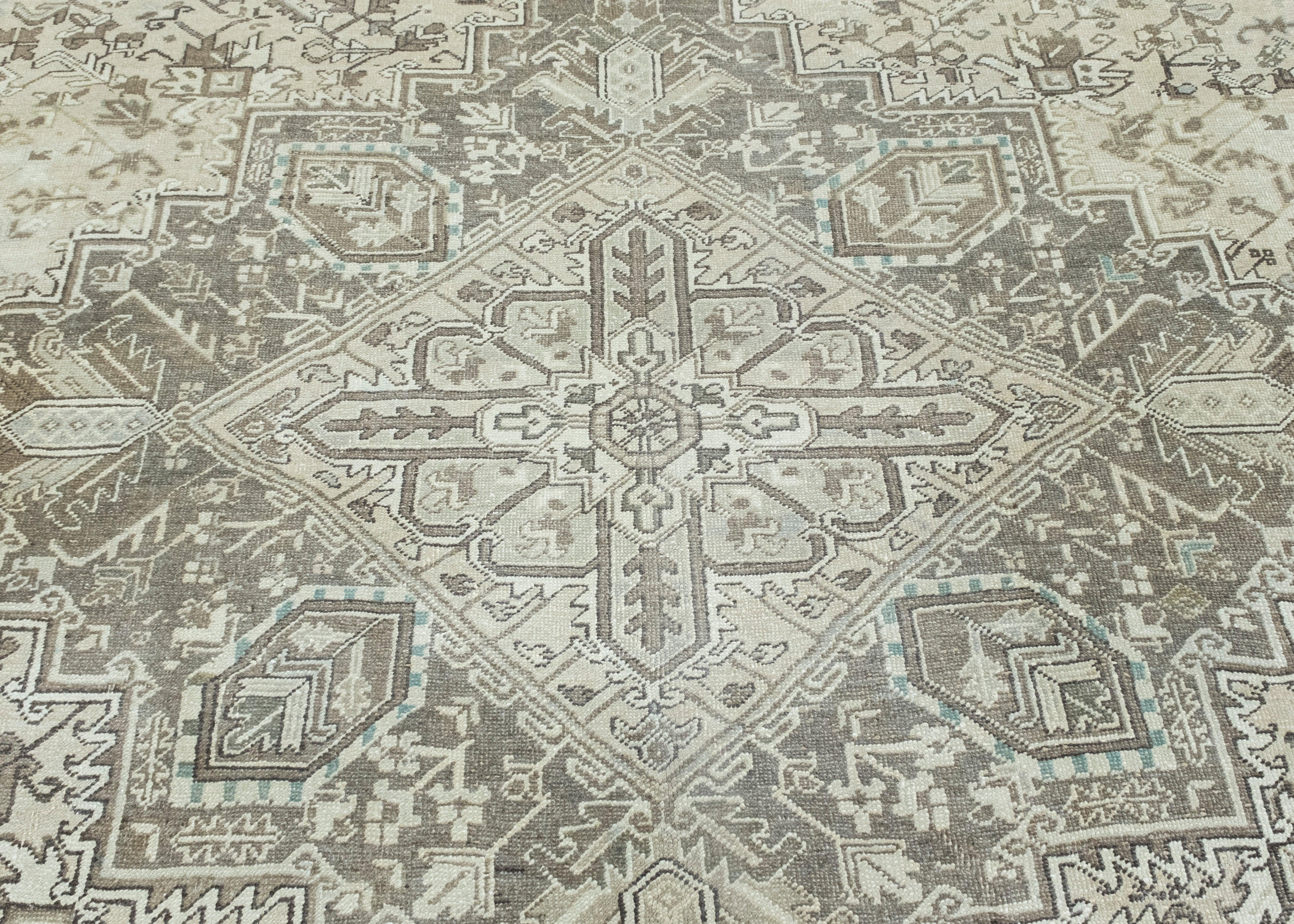 Wool Turkish Vintage Rug 10' x 12'8