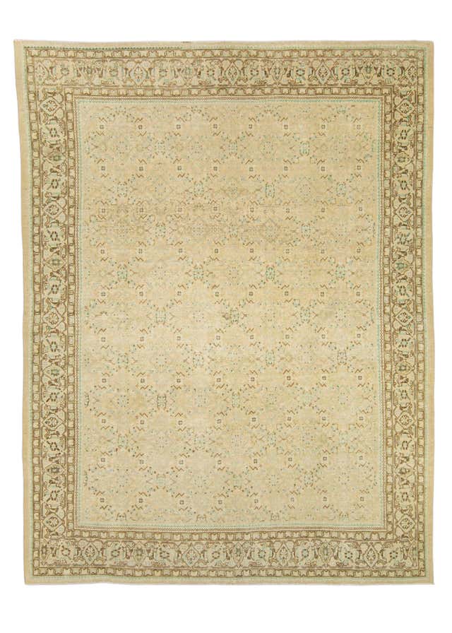 Retro Classig Turkish Vintage Rug 10' x 12'8