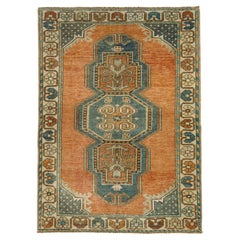 Tappeto vintage turco 66 cm x 122 cm #16101