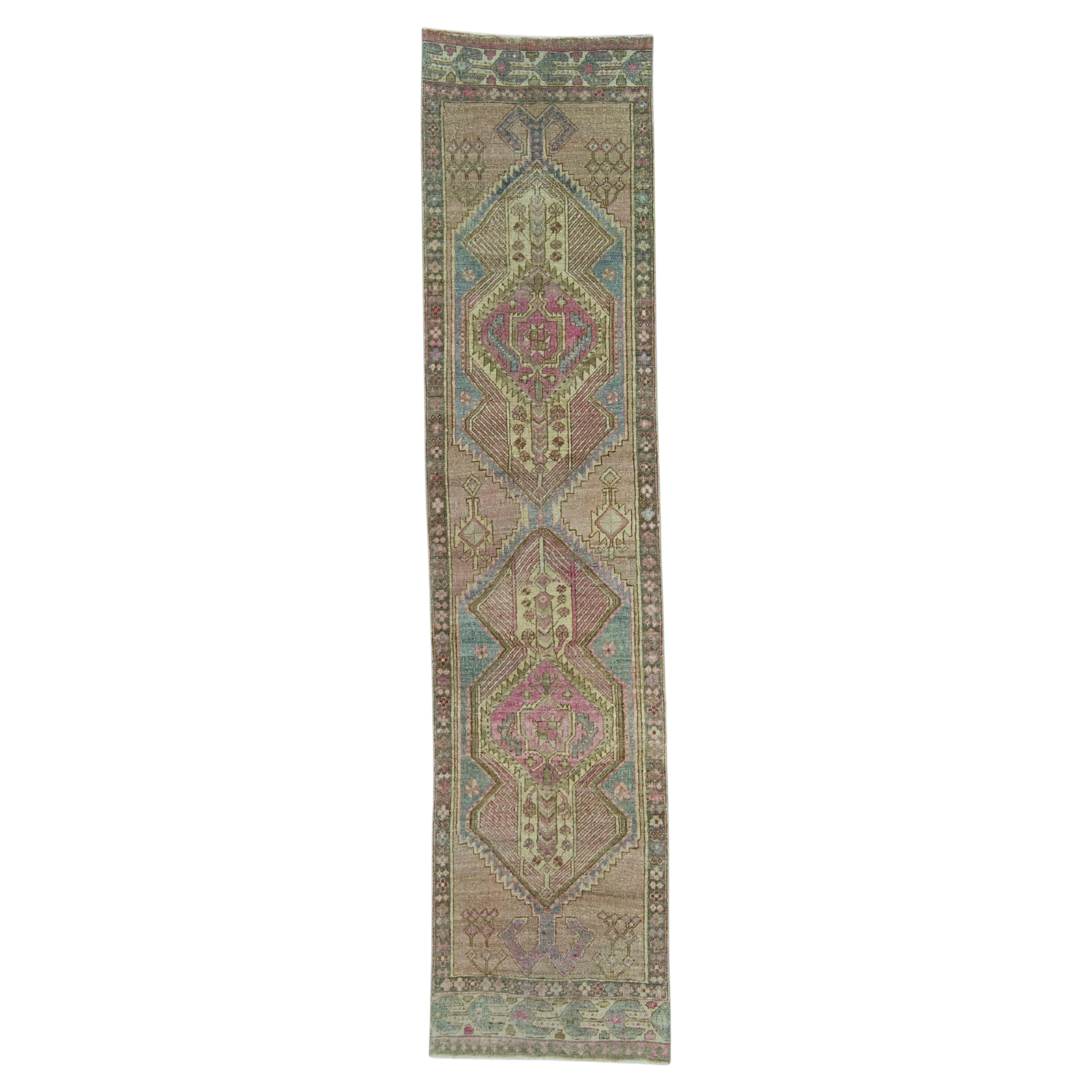 Turkish Vintage Rug 2'6" x 10'8" #20679