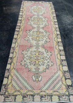 Turkish Vintage Rug 2'9" x 9' #19824