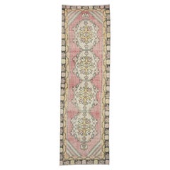Turkish Vintage Rug 2'9" x 9' #19824