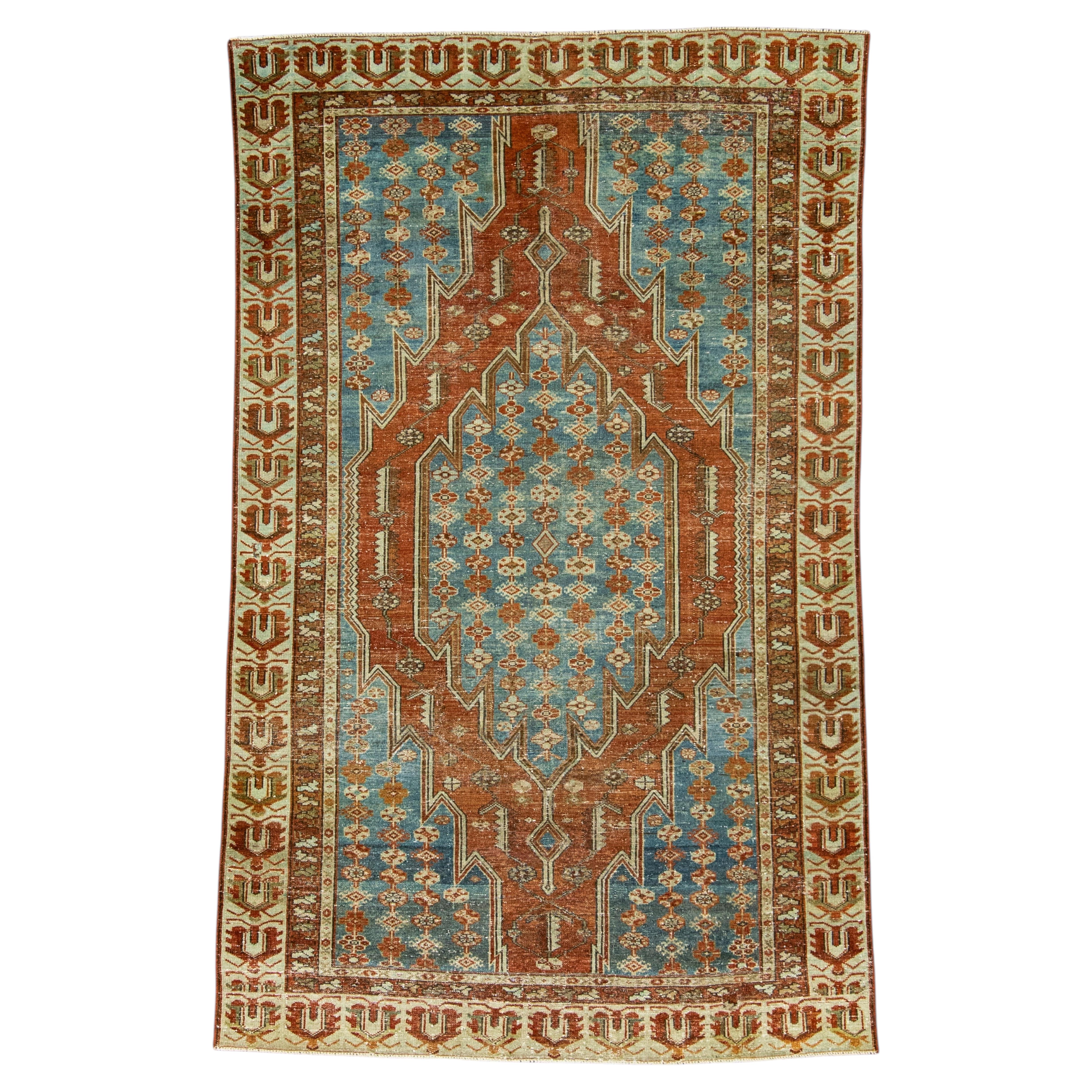 Tappeto turco vintage 117 cm x 188 cm #17906