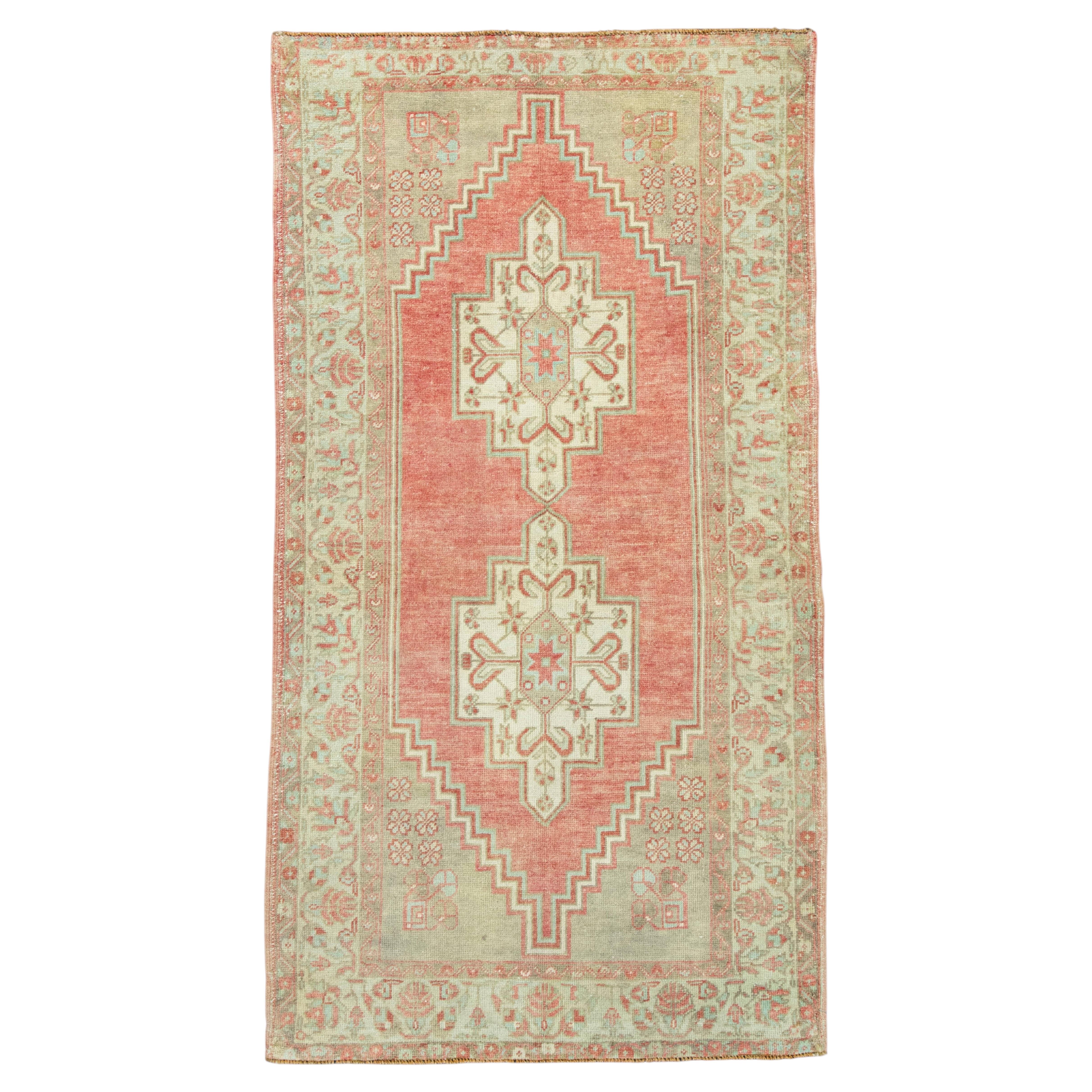 Turkish Vintage Rug 3'10" x 7'1" #20820