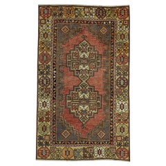 Turkish Vintage Rug  3'2" x 5'4" #20578