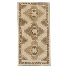 Turkish Vintage Rug  3'3" x 6'4" #21404