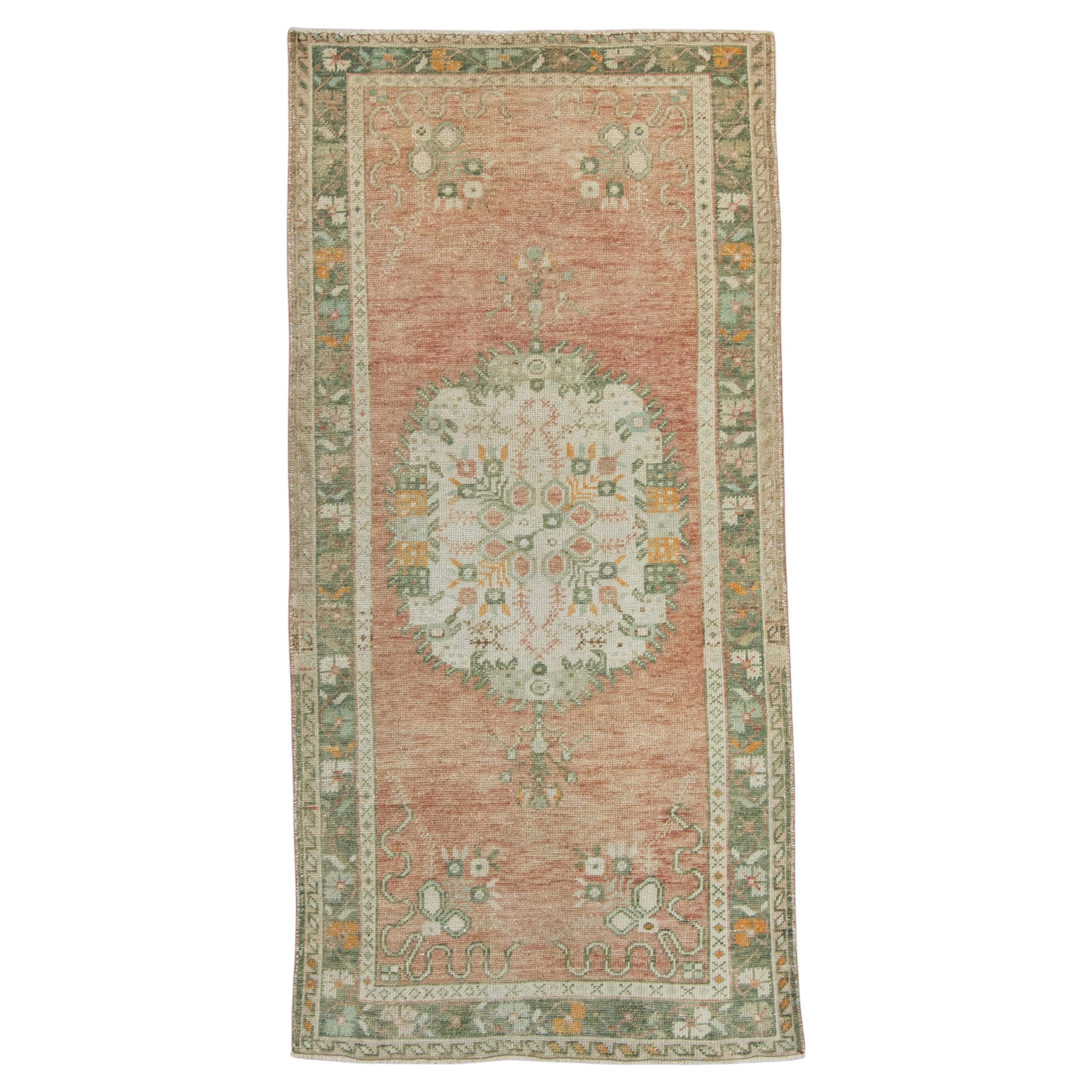 Turkish Vintage Rug 3'3" x 6'9" #17707